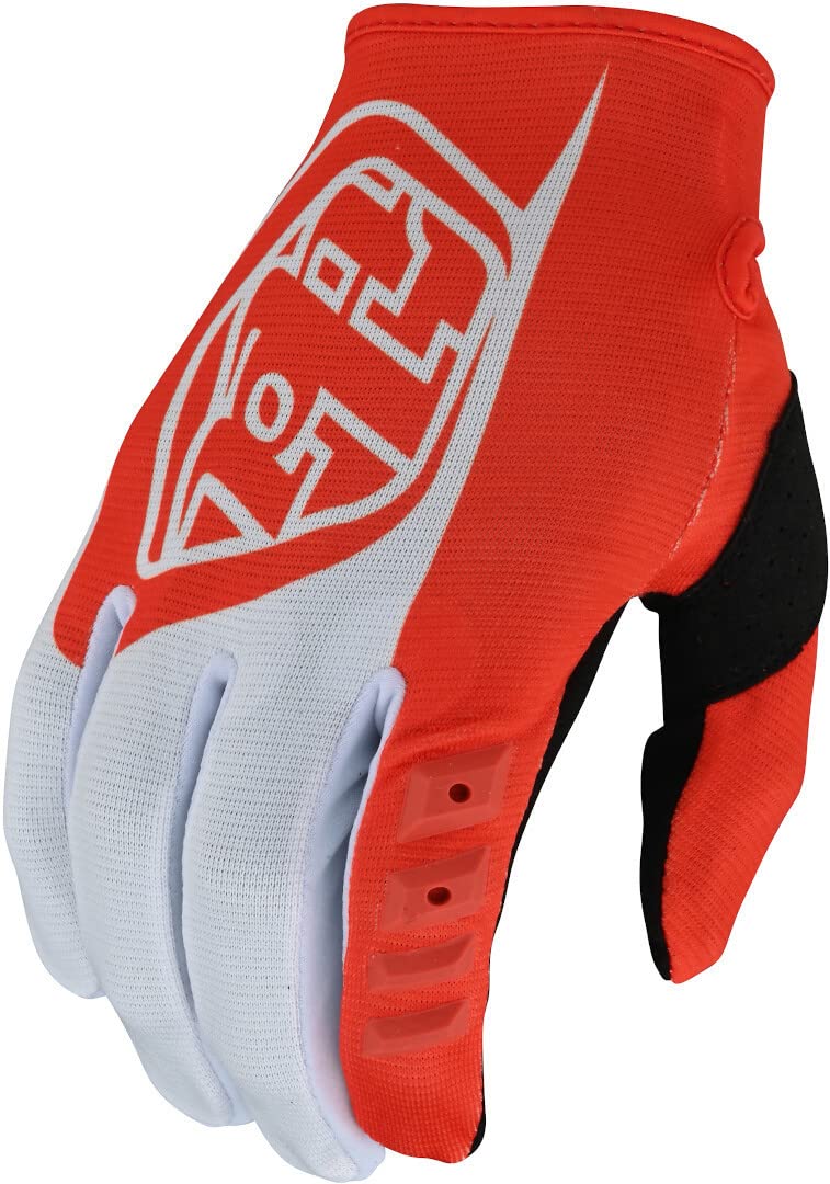 Troy Lee Designs Motocross Motorcycle Dirt Bike Racing Mountain Bicycle Riding Gloves, Youth Girls & Boys Gp Glove (Orange, Medi