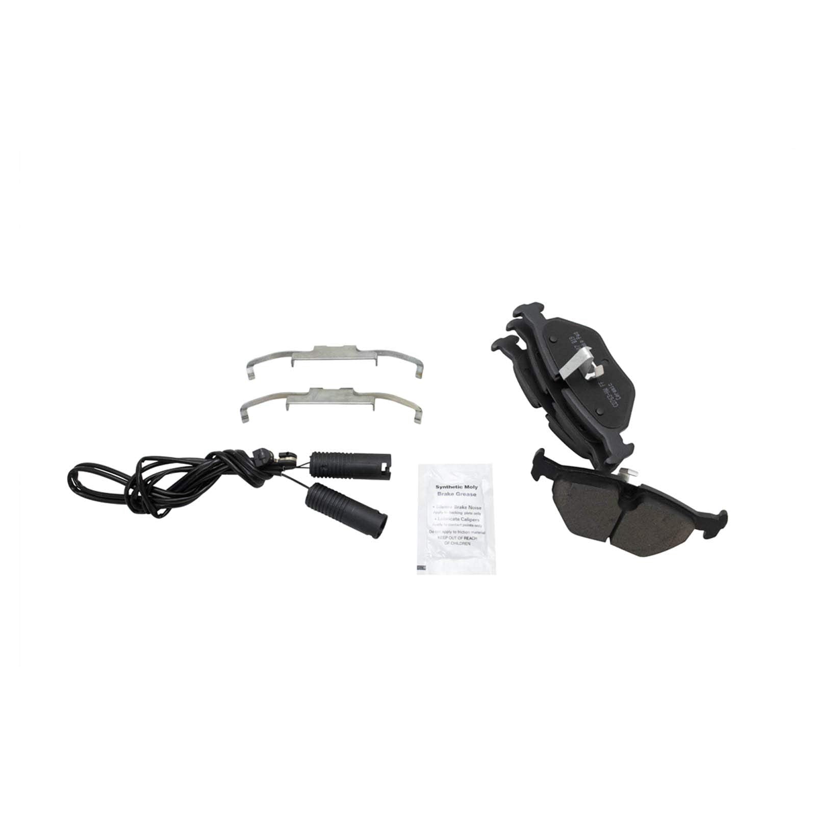 Trq Rear Brake Pad & Rotor Kit Brake Pads Brake Rotor Ceramic Compatible With 2000 Bmw 323Ci 323I 2001-2006 325Ci 2001-2005 325I