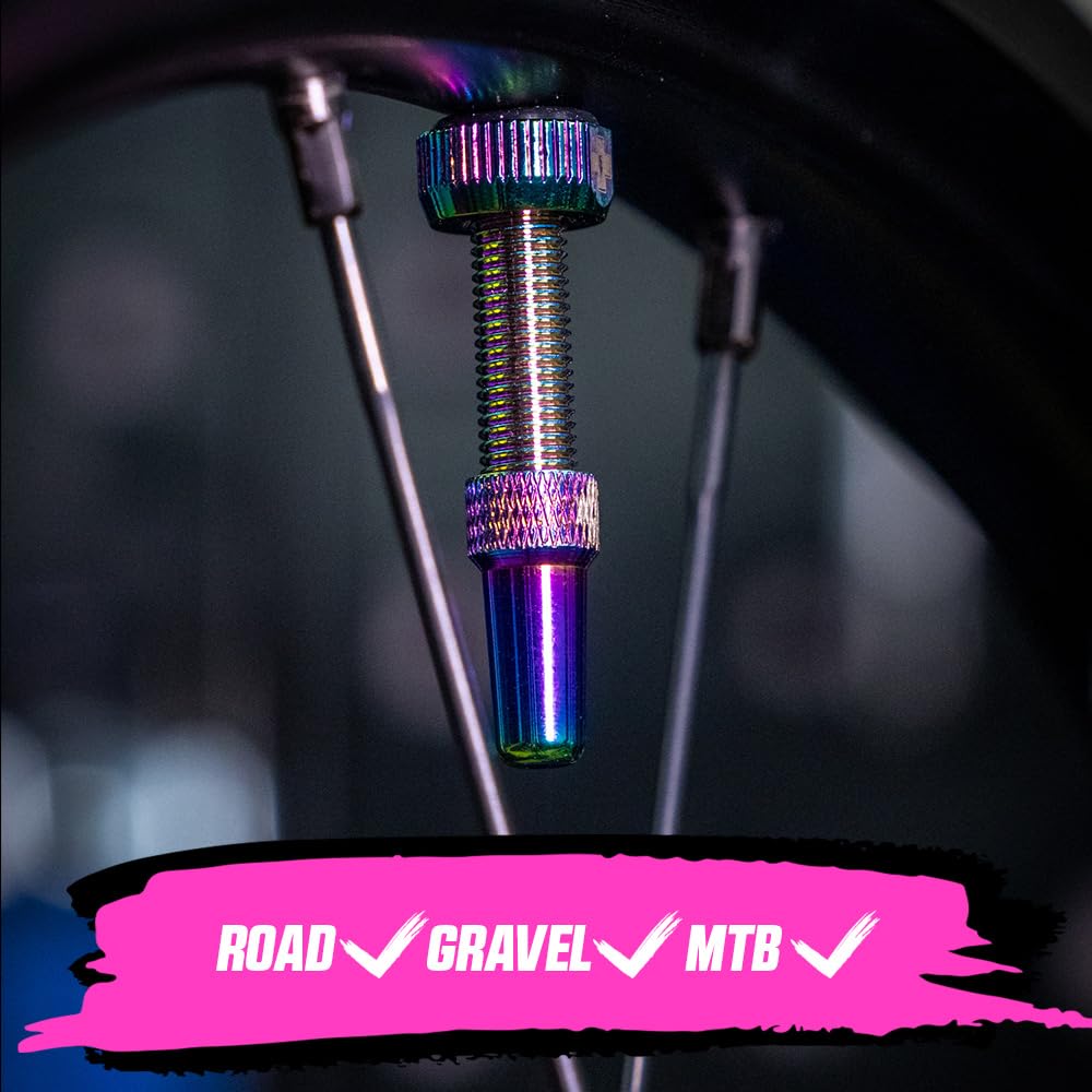 Muc-Off Tubeless Valves/44Mm/Iridescent V2