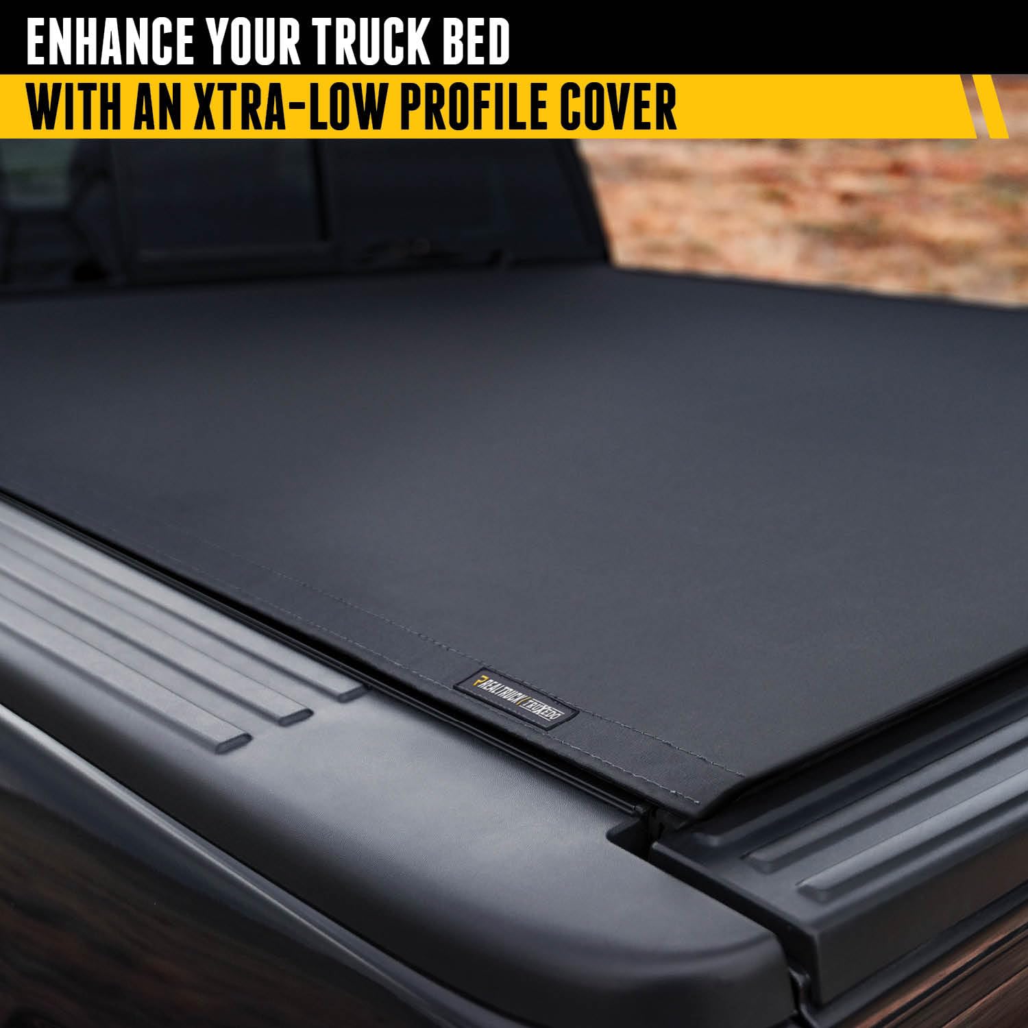 Realtruck Truxedo Pro X15 Soft Roll Up Truck Bed Tonneau Cover | 1464301 | Fits 2022-2024 Toyota Tundra W/Rail System 6' 7'' Bed