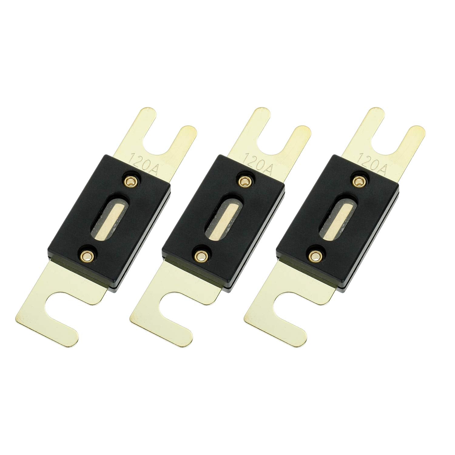 Bojack 120 Amp 32 Vdc Anl Blade Fuse For Car Audio And Video System(Pack Of 3 Pcs)