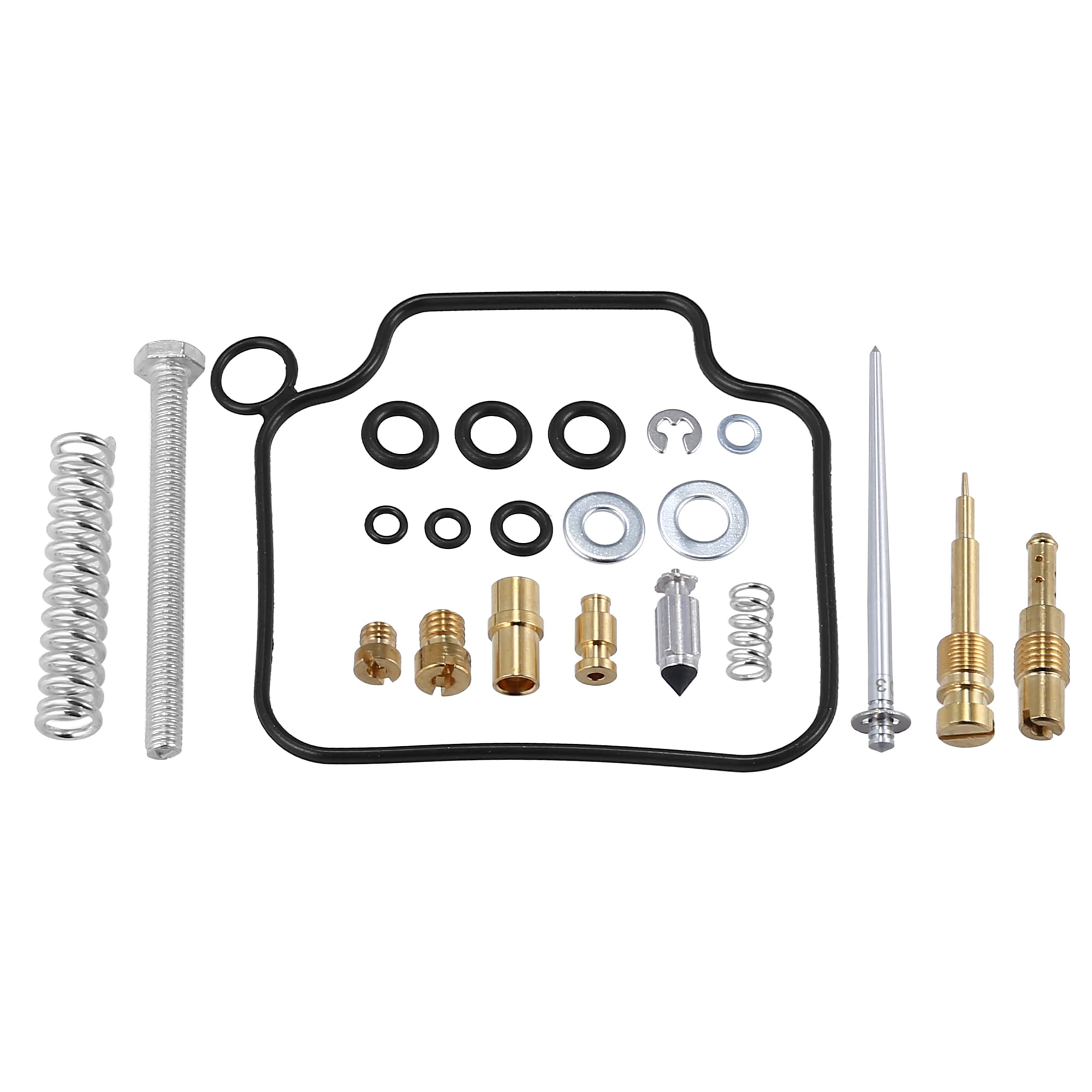 F Fierce Cycle Motorcycle Carburetor Repair Rebuild Kit For Honda Trx350 Rancher 350 2000-2003 Carb Repair Tools