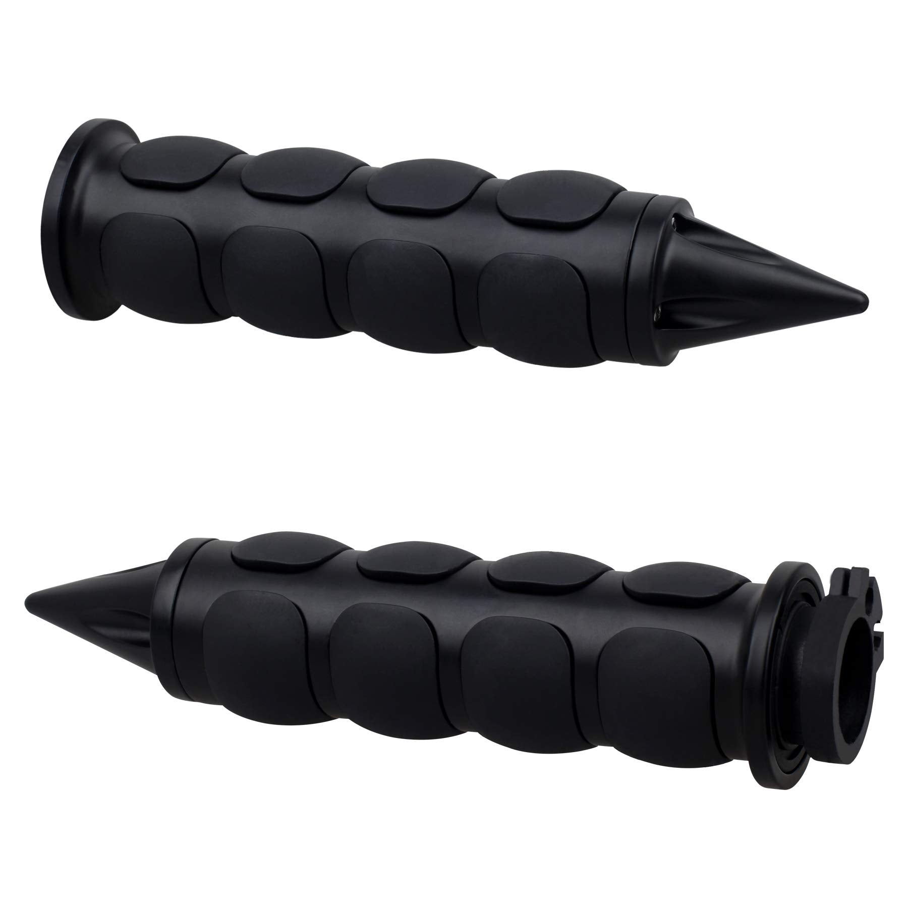Nthreeauto 1'' / 25Mm Motorcycle Hand Grips Handlebar Grips Handle Throttle Grip Compatible With Harley Sportster Dyna Road Elec