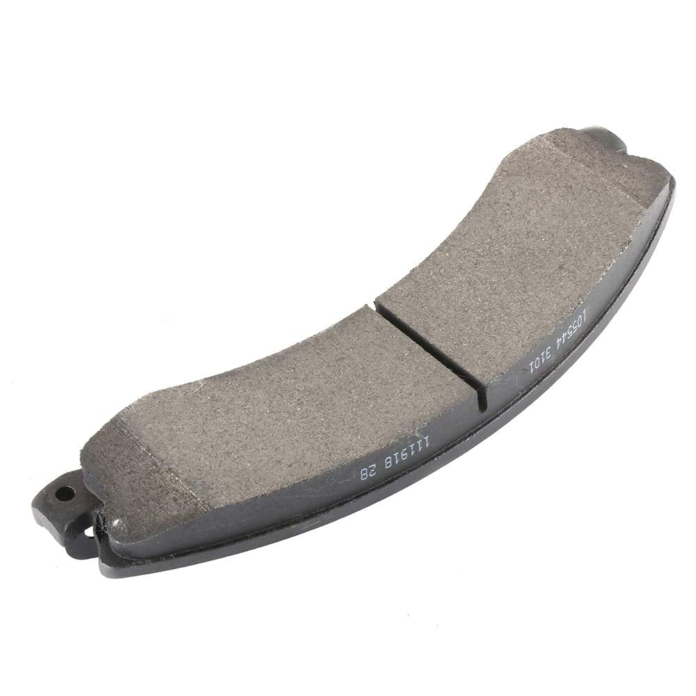 Cciyu D784 D1411 Front & Rear Semi-Metal Disc Brake Pads Set W/Hardware Fit For Chevy Express 3500 09-17,For Chevy Express 4500