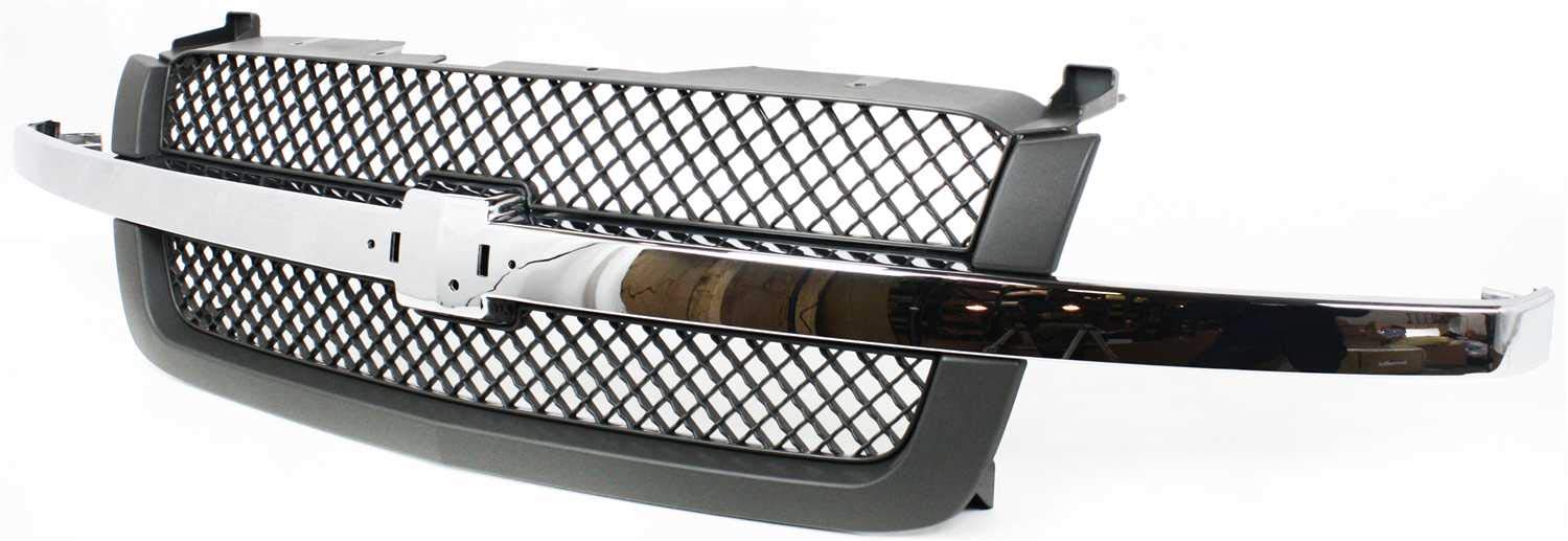 Garage-Pro Grille Assembly Compatible with 2003-2006 Chevrolet Avalanche 1500, Avalanche 2500, Silverado 1500, Silverado 2500 HD