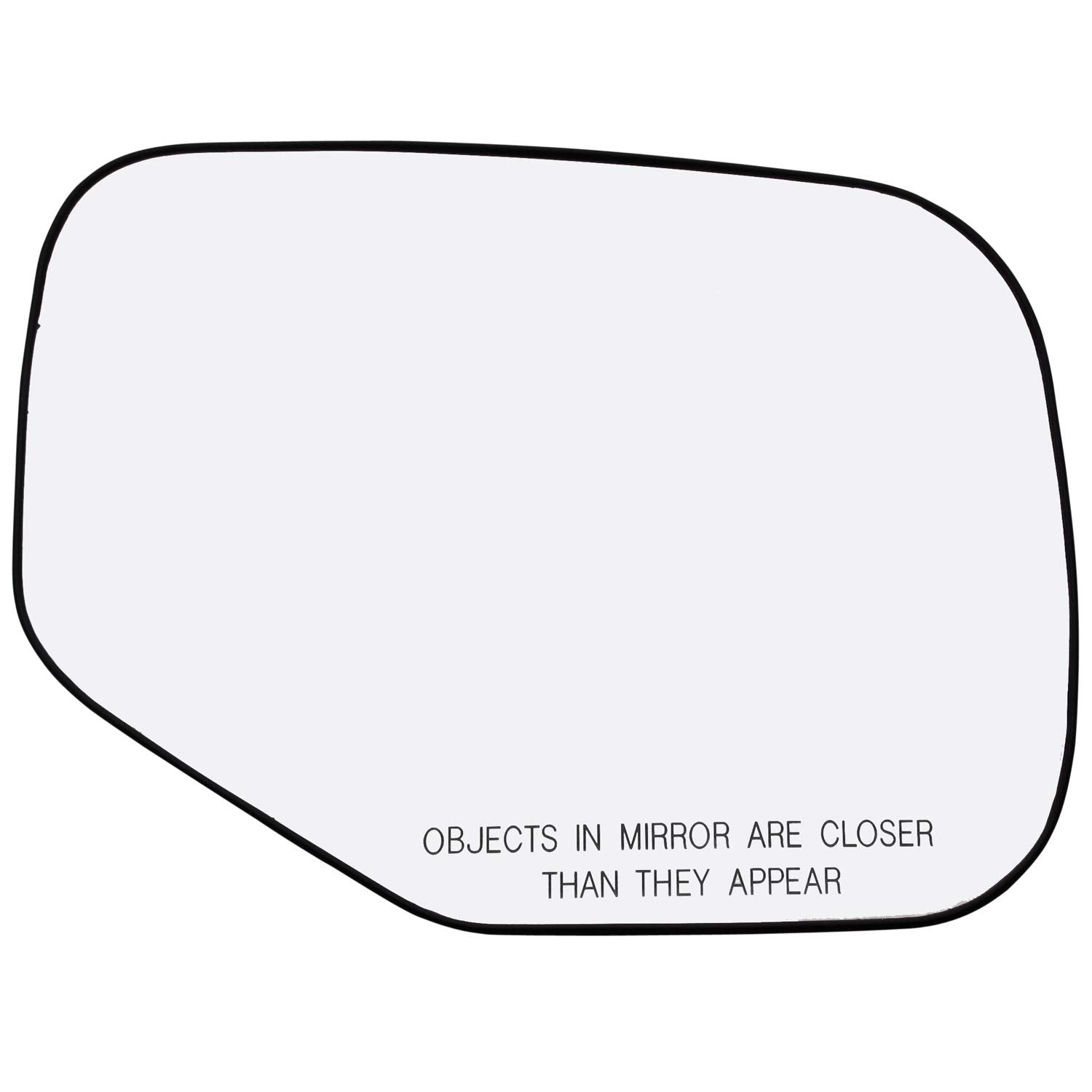 Passenger Side Mirror Glass Assembly With Plastic Backing Plate Heated Compatible With 2006-2008 Honda Ridgeline