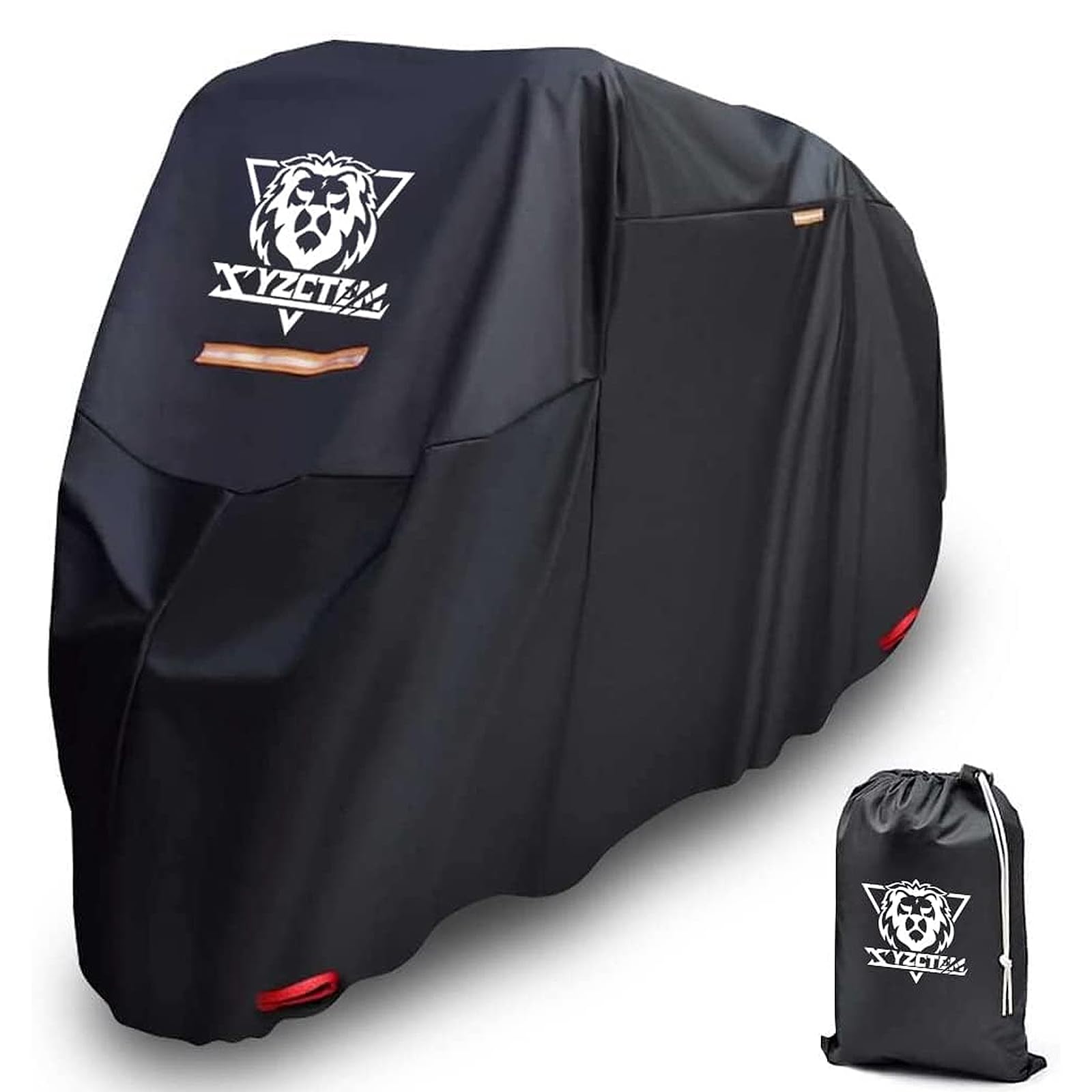 Xyzctem Motorcycle Cover -Waterproof Outdoor Storage Bag,Made Of Heavy Duty Material Fits Up To 96 Inch, Compatible With Harley
