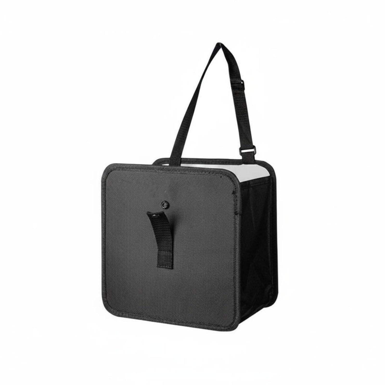 Enakshi Waterproof Car Trash Can Easy to Clean Seat Back Trash Can Large Capacity Car Garbage Bag for Travel, Black| Parts & Acc