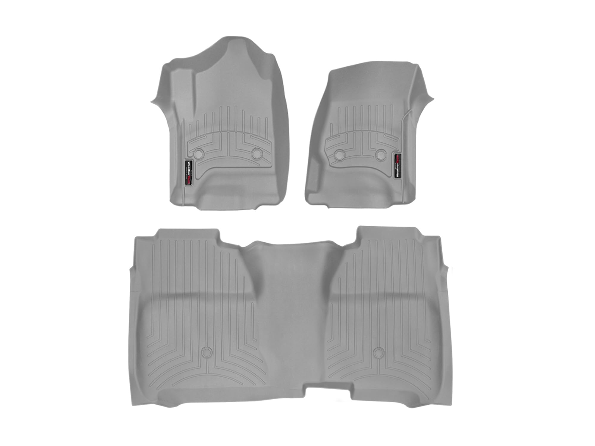 Weathertech Custom Fit Floorliners For Silverado 2500Hd/3500Hd, Sierra 1500, Sierra 2500Hd/3500Hd, Silverado 1500-1St & 2Nd Row