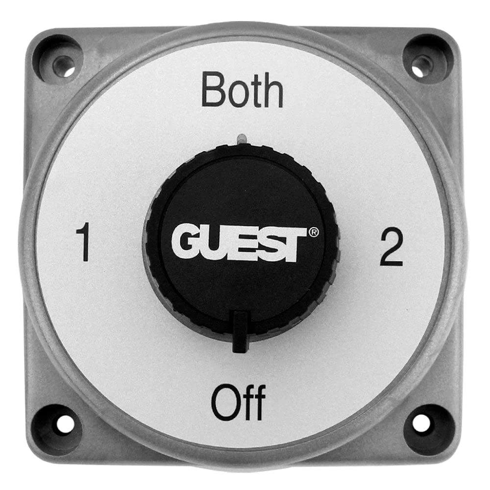 Guest 2300A Diesel Power Battery Selector Switch - Gray, One Size, Polycarbonate Material