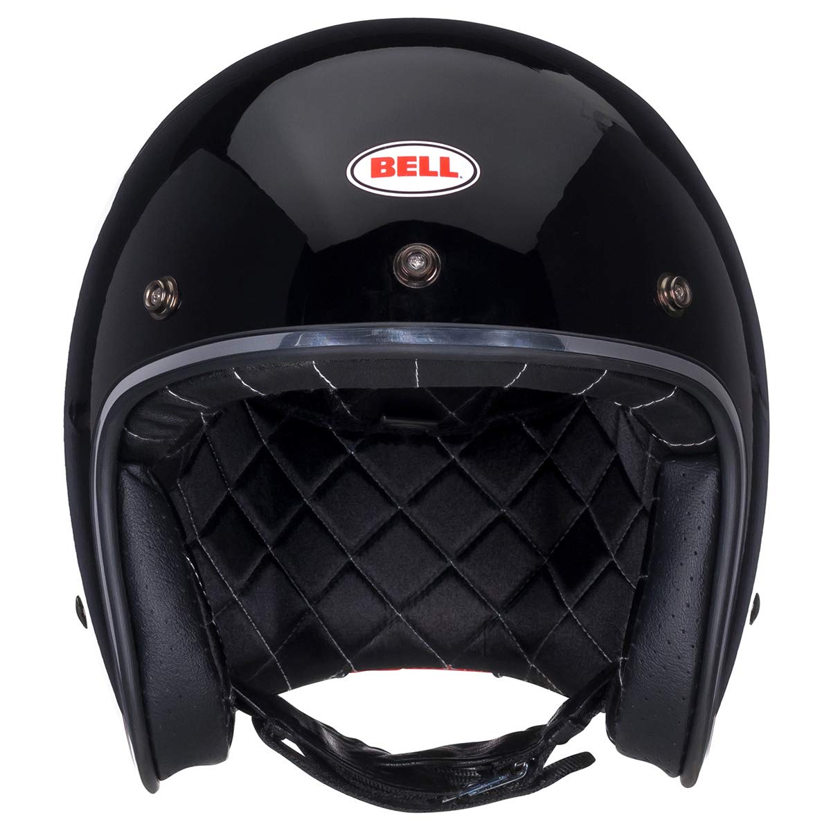 Bell Custom 500 Open-Face Motorcycle Helmet (Gloss Black - Large)