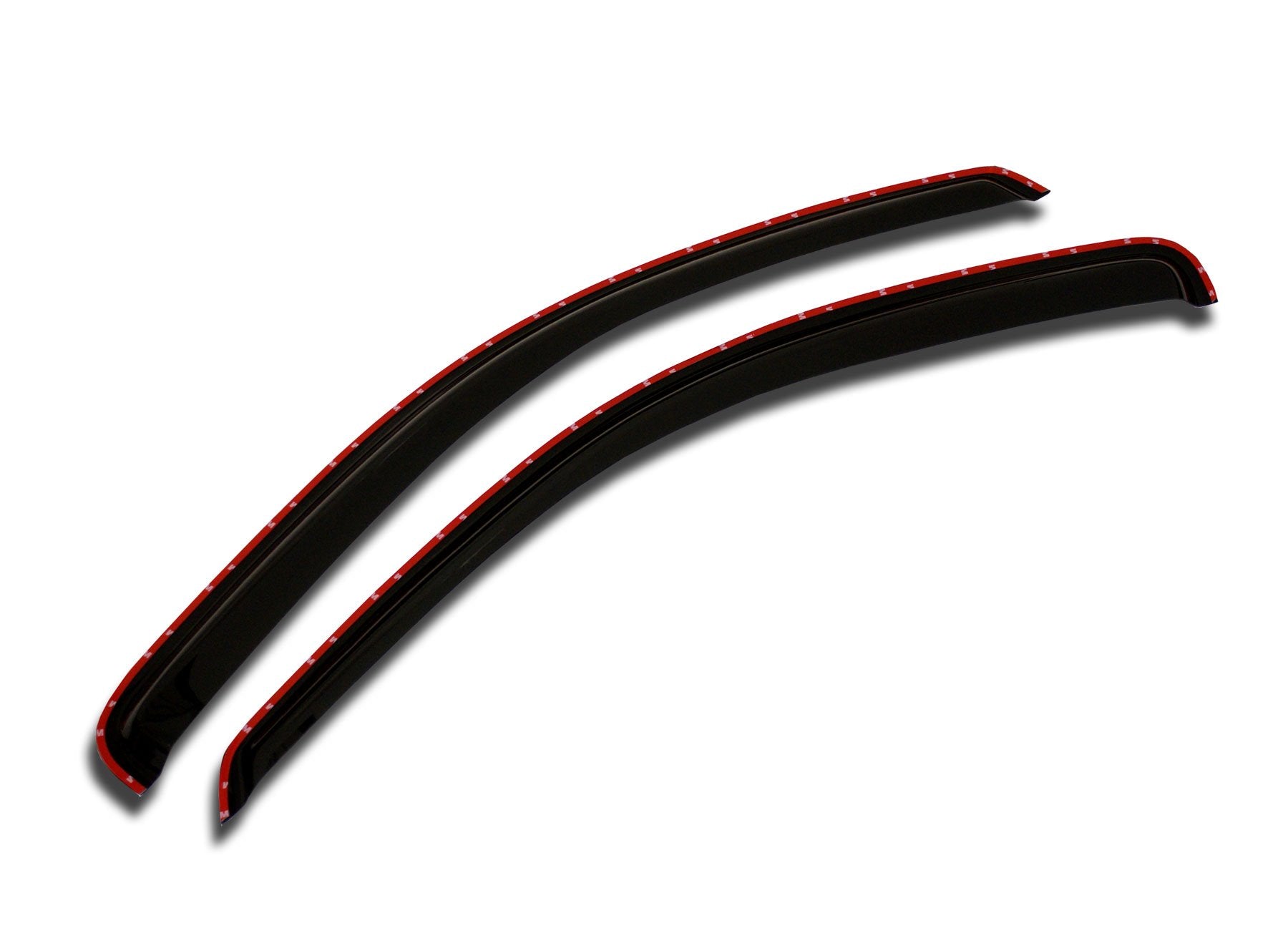 TuningPros WV-956i In-Channel Window Visor Deflector Rain Guard Dark Smoke 2 Pcs
