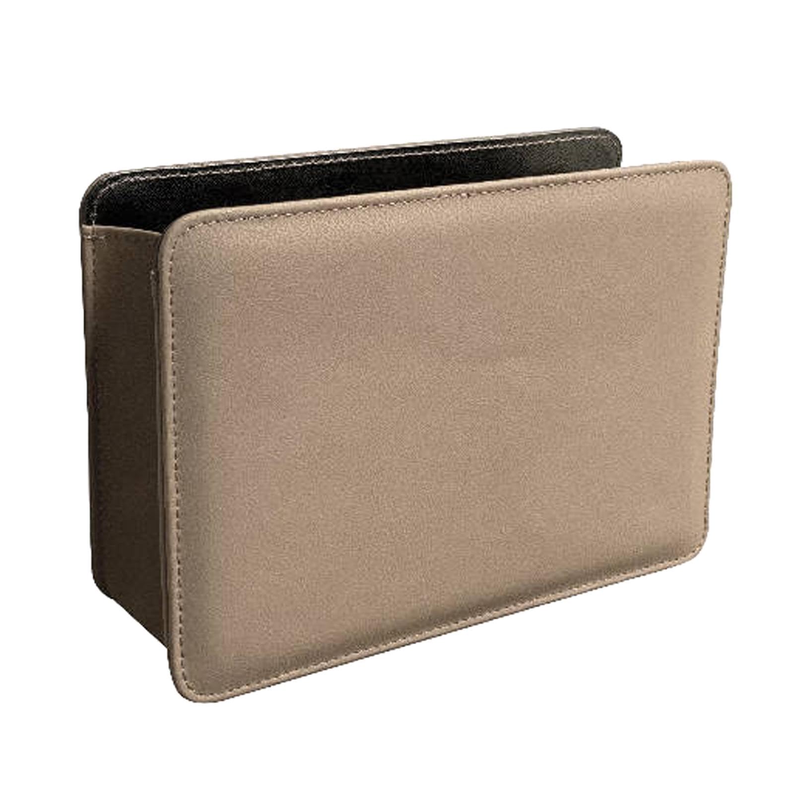 Bnf Car Trash Can Car Dustbin Portable Car Storage Box for Trucks Auto Suvs Beige | Automotive Tools & Supplies | Other Auto Too