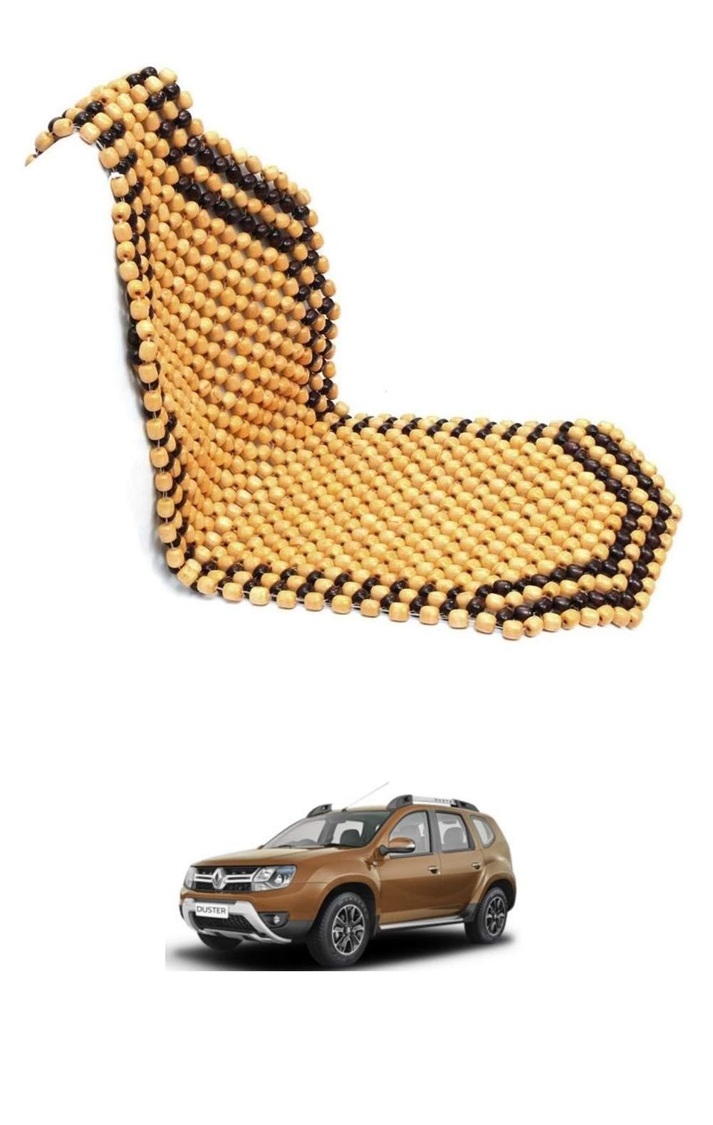 Auto Addict Car Seat Wooden Bead Seat Covers for Renault Duster