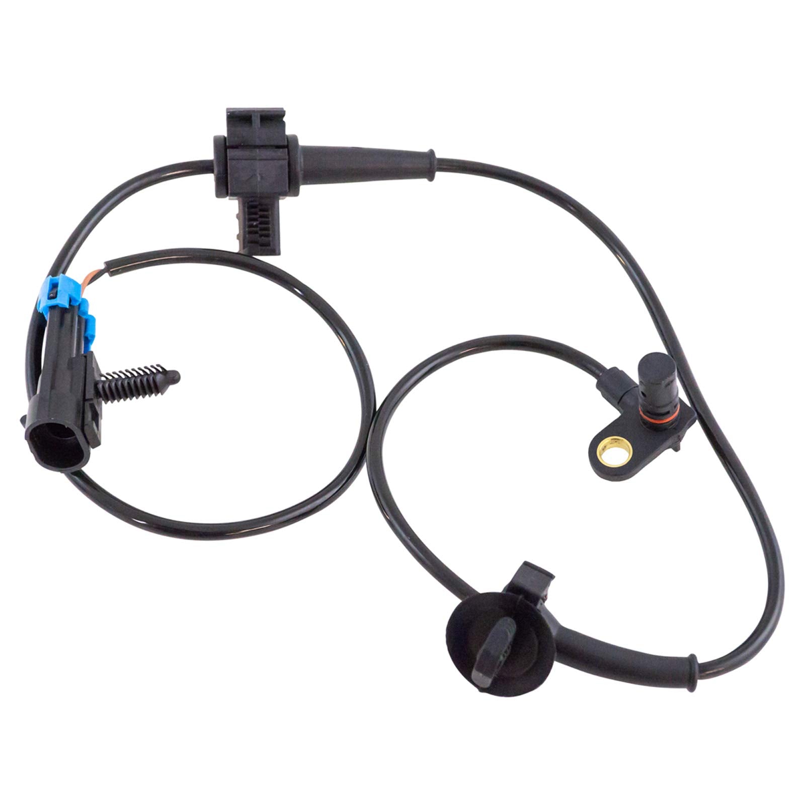 TRQ Rear ABS Wheel Speed Sensor Compatible with 2007-2014 Cadillac Escalade Escalade ESV 2007-2013 Escalade EXT Chevrolet Avalan