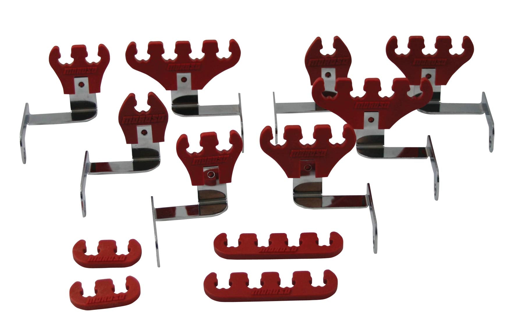 Moroso Wire Loom Kit,Bbc,Red