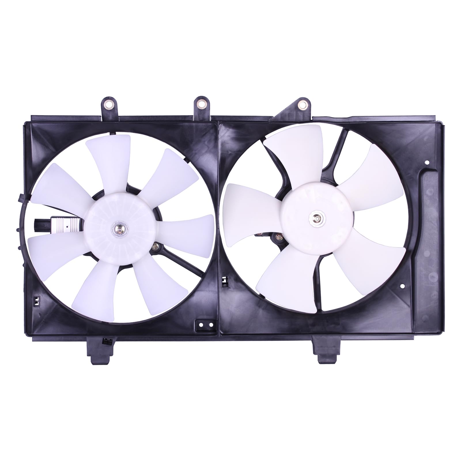 TYG OE Replacement(CAPA Quality) Cooling Fan Extra Silent for 2001 Dodge Neon 4 Speed A/T, 2002 Dual Fan, 2003-2005 2.0L A/T | 5