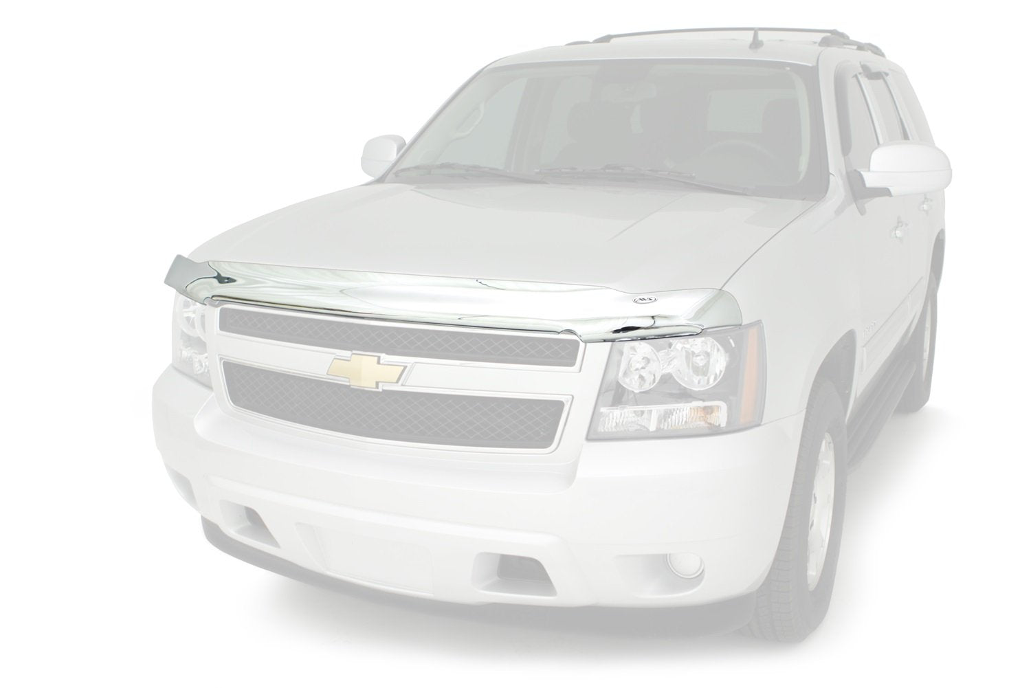 Auto Ventshade [Avs] Chrome Hood Shield / Protector | Fits 2019 - 2023 Ram 1500 Classic, 2011 - 2018 Ram 1500, 2009 - 2018 Dodge Ram 1500 (Excludes Rebel Models), 1 Pc. | Chrome - 680045