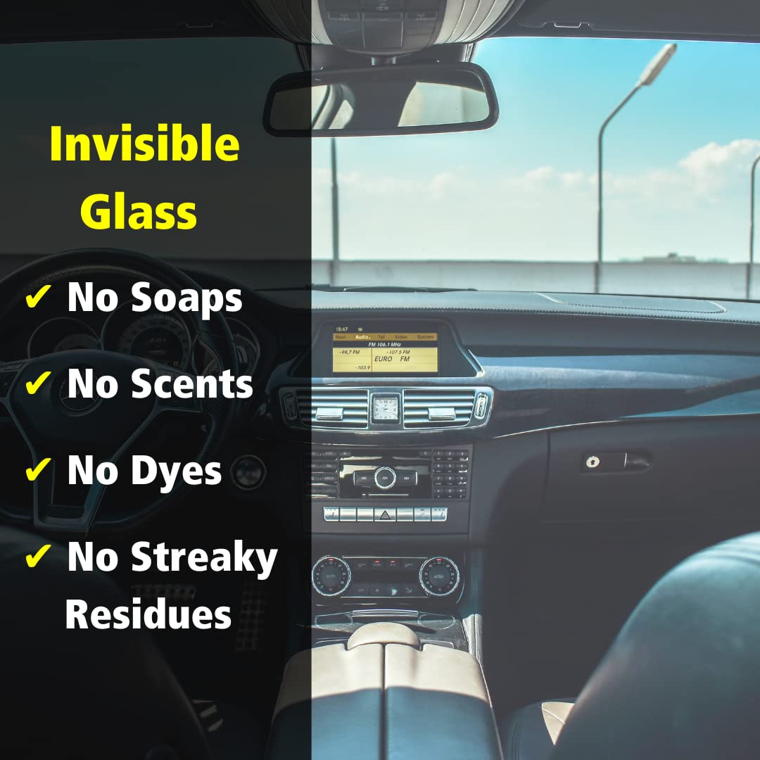 Invisible Glass 92164-4Pk Premium Glass And Window Cleaner For Auto And Home Cleans Glass, Windows, Windshields, Navigation Scre