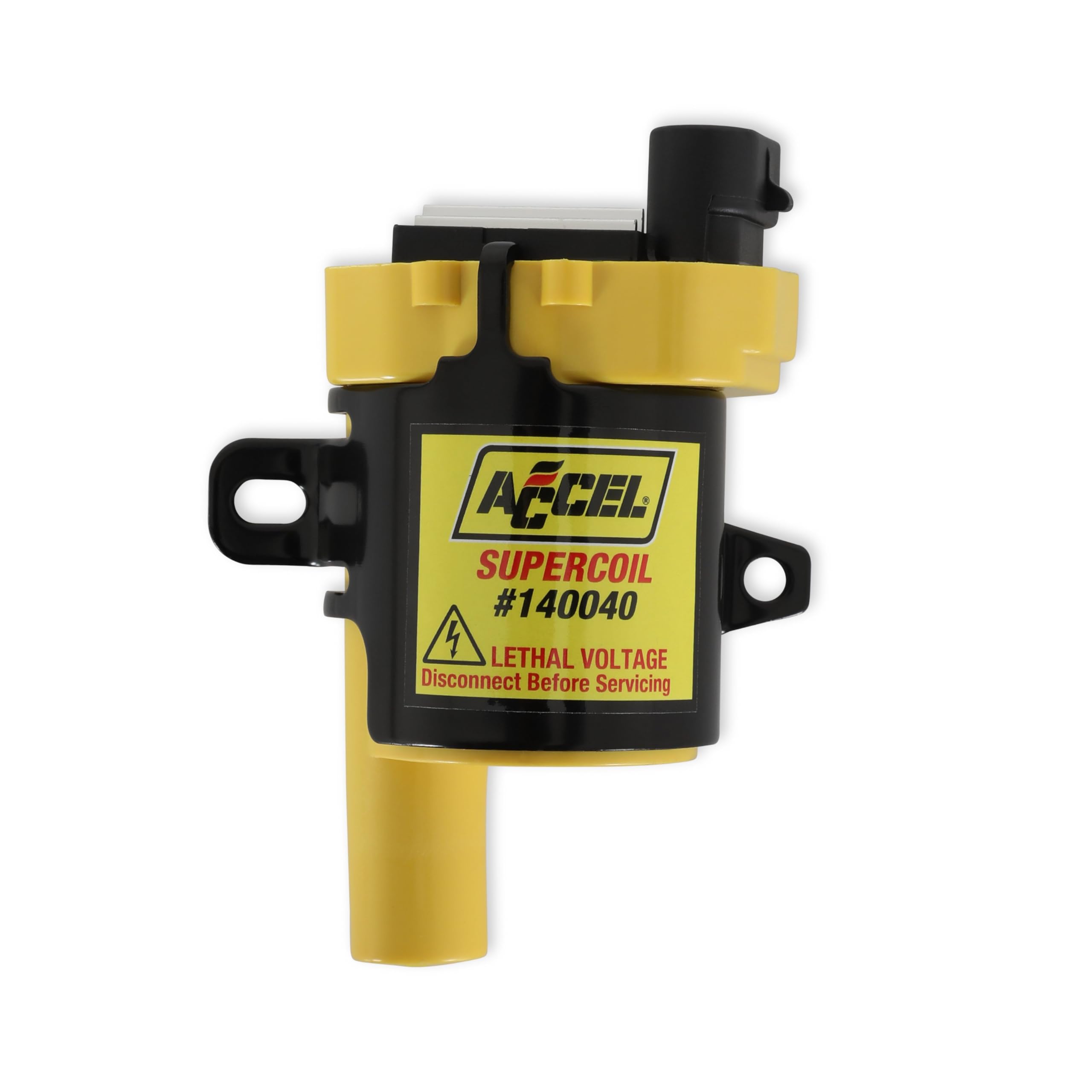 ACCEL 140040ACC SuperCoil Ignition Coil - Yellow - Individual