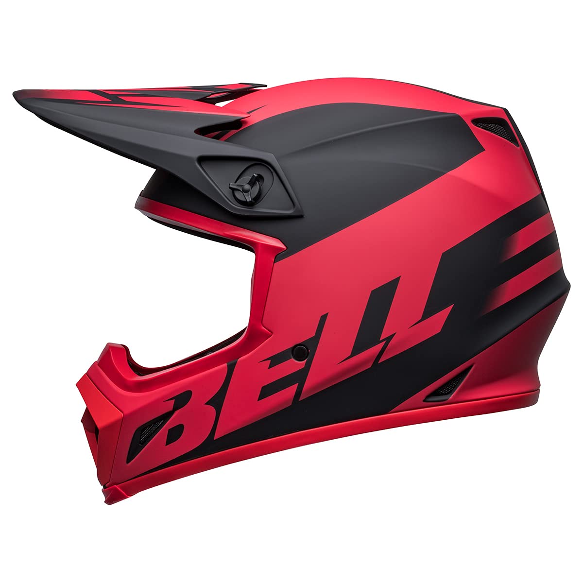 Bell Mx-9 Mips Dirt Helmet (Disrupt Matte Black/Red - X-Large)