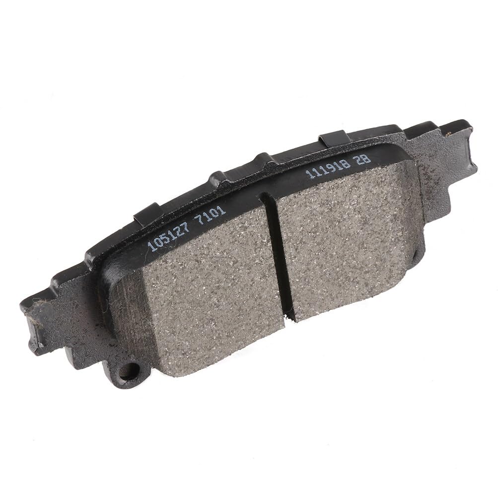 Eccpp D1391-8500 Rear Ceramic Disc Brake Pad Set Fit For Lexus Rx350 2010-2015,For Toyota Highlander 2014-2019,For Toyota Sienna