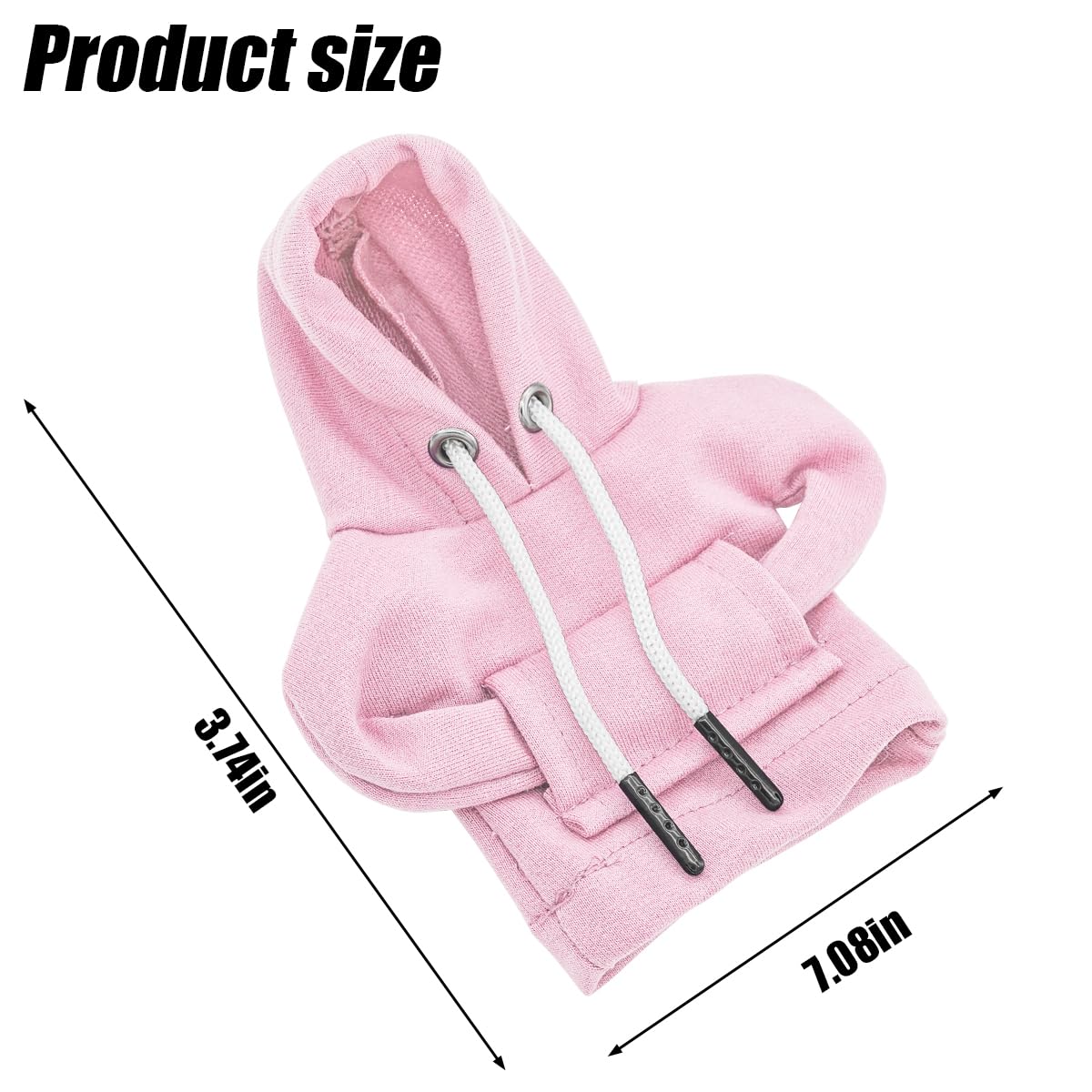 BELOMI Car Gear Shift Cover, Fashionable Hoodie Automotive Gear Shift Knob Protector, Mini Sweater Shirt Gear Shift Knob Cover,