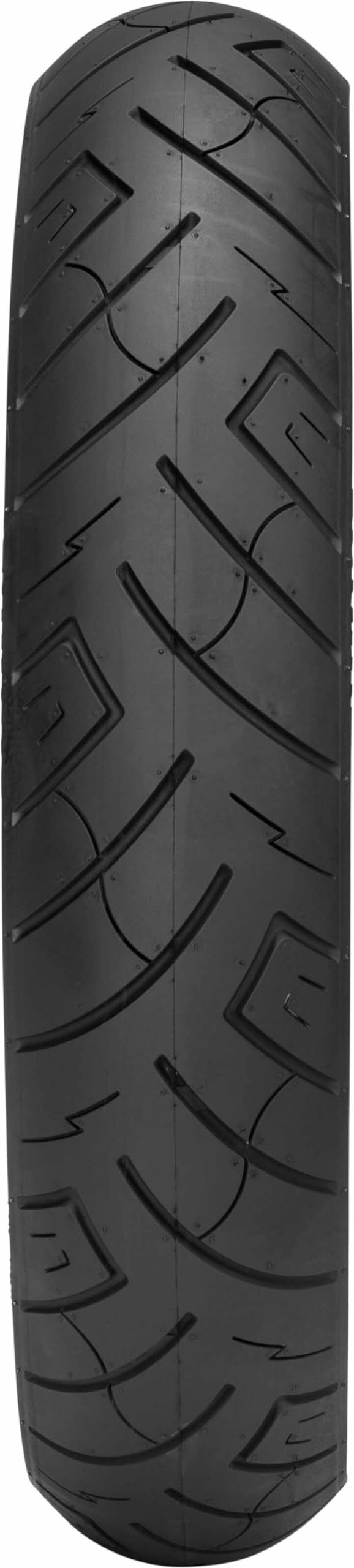 Shinko SR777 HD White Wall Bias Front Tire - 100/90-19 61H, Aramid Construction