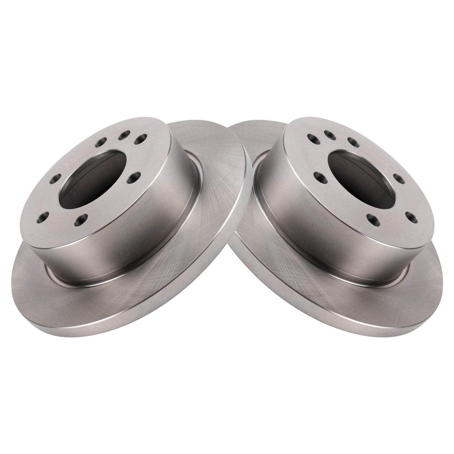 Trq Rear Brake Rotors Set Solid Compatible With 2019-2020 Freightliner Sprinter 2500 Sprinter 3500 2019-2021 Mercedes-Benz Sprin