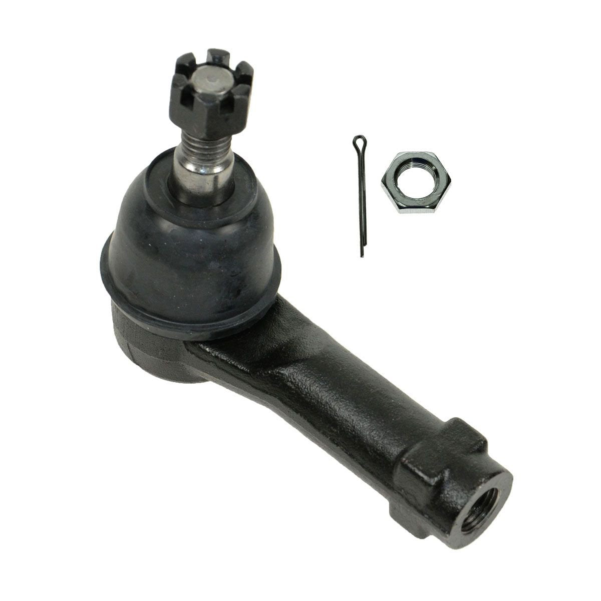 Trq Front Driver & Passenger Side Inner & Outer Steering Kit Steering Rack & Pinion Bellow Tie Rod Compatible With 2004-2008 For