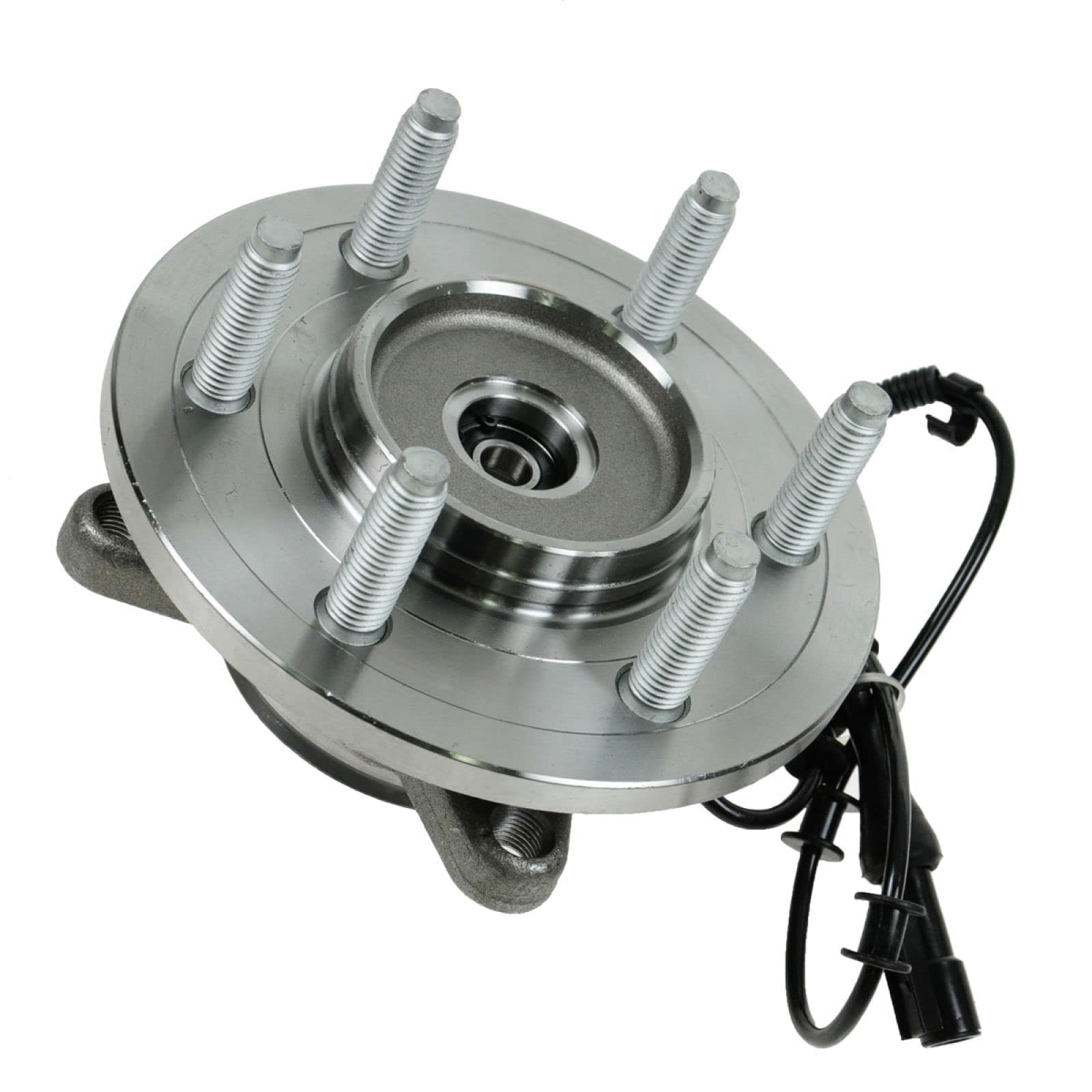 Trq Front Wheel Bearing & Hub Assembly 4Wd With Abs Sensor Compatible With 2004-2005 Ford F-150 2004 F-150 Heritage