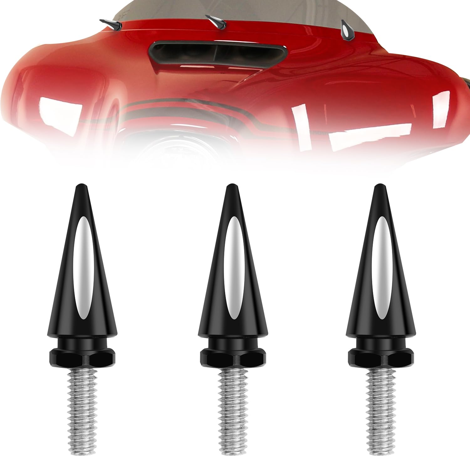 AILMOTO Motorcycle Fairing Bolts, Windshield Bolts, Windscreen Screws Compatible for Harley Davidson Street Glide Ultra Limited 