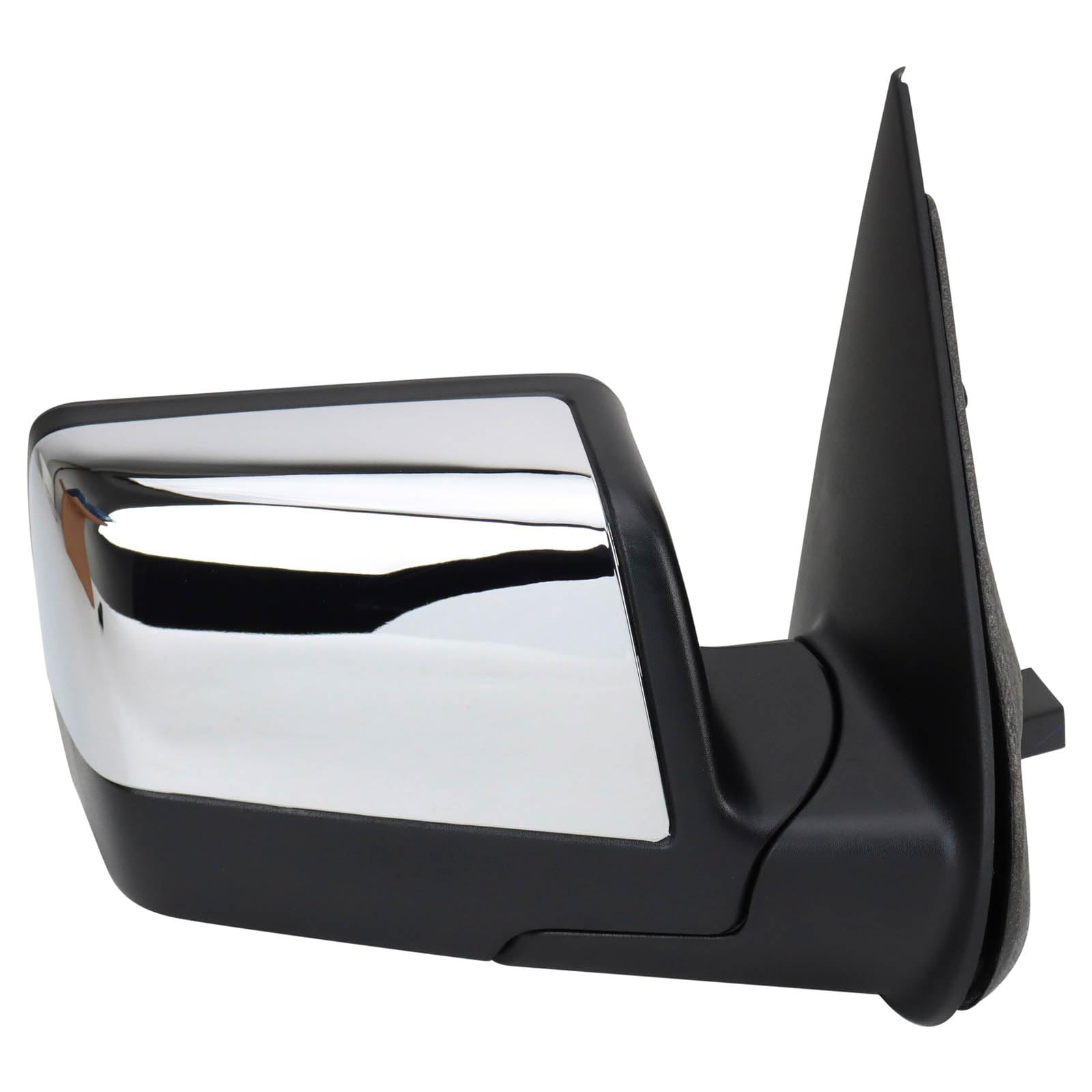 Trq Right Mirror Without Heat With Puddle Light With Chrome Cover Passenger Side Compatible With 2006-2010 Ford Explorer 2007-20