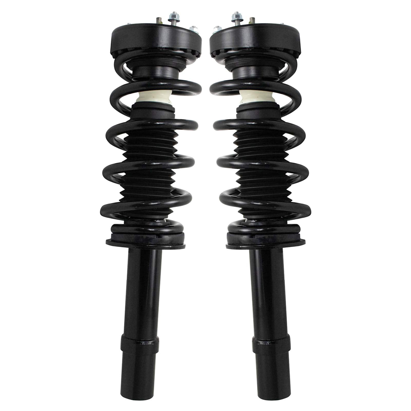 Trq Front Complete Loaded Strut & Spring Assembly Pair Set 2 Piece For 2012-2016 Chrysler 300 V8 5.7L / 2012-2017 Dodge Charger 