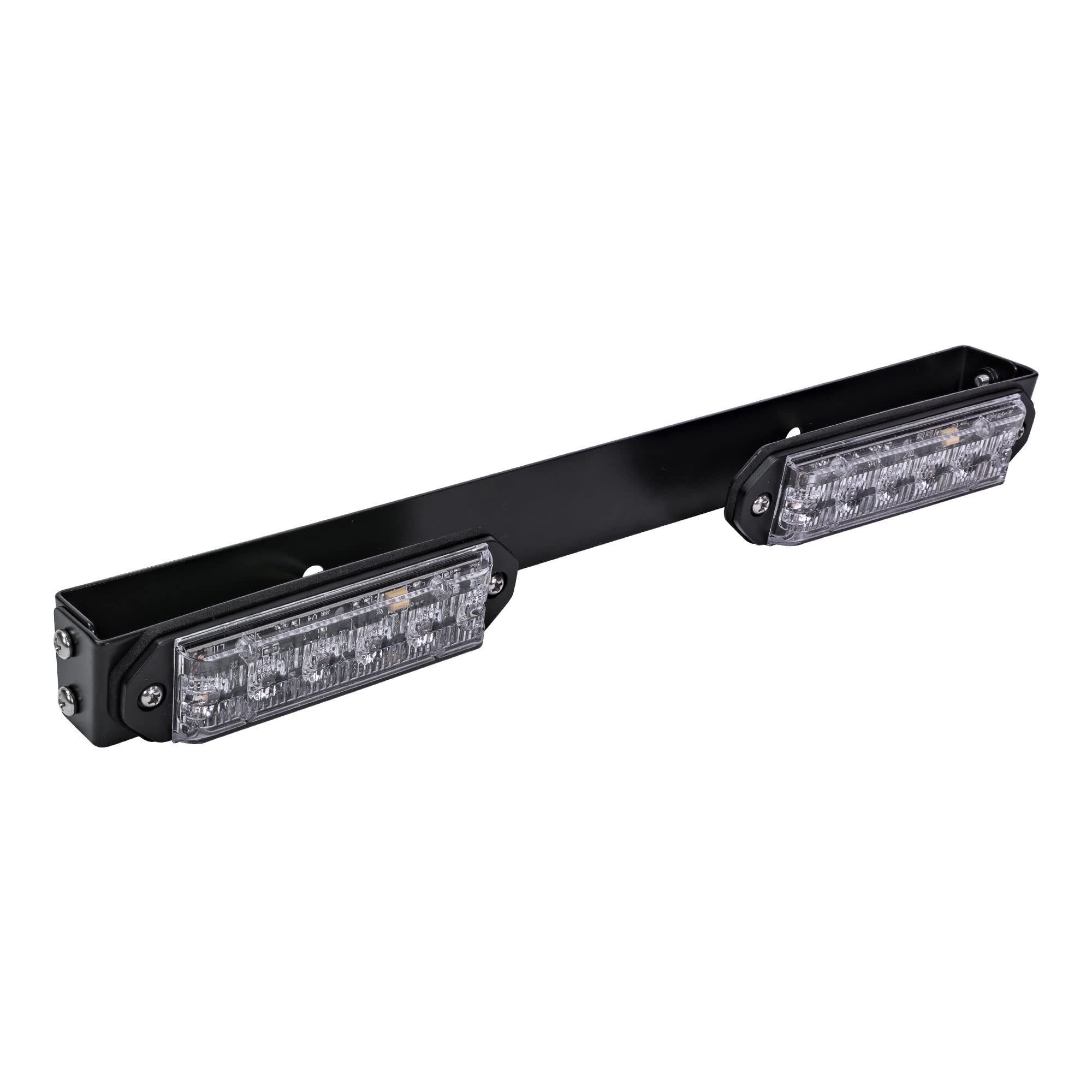 Horizontal License Plate Mounting Bracket for LAMPHUS PlanarFlash Lighthead [Rust Resistant] [Powder Coated] [Installs Easily] -