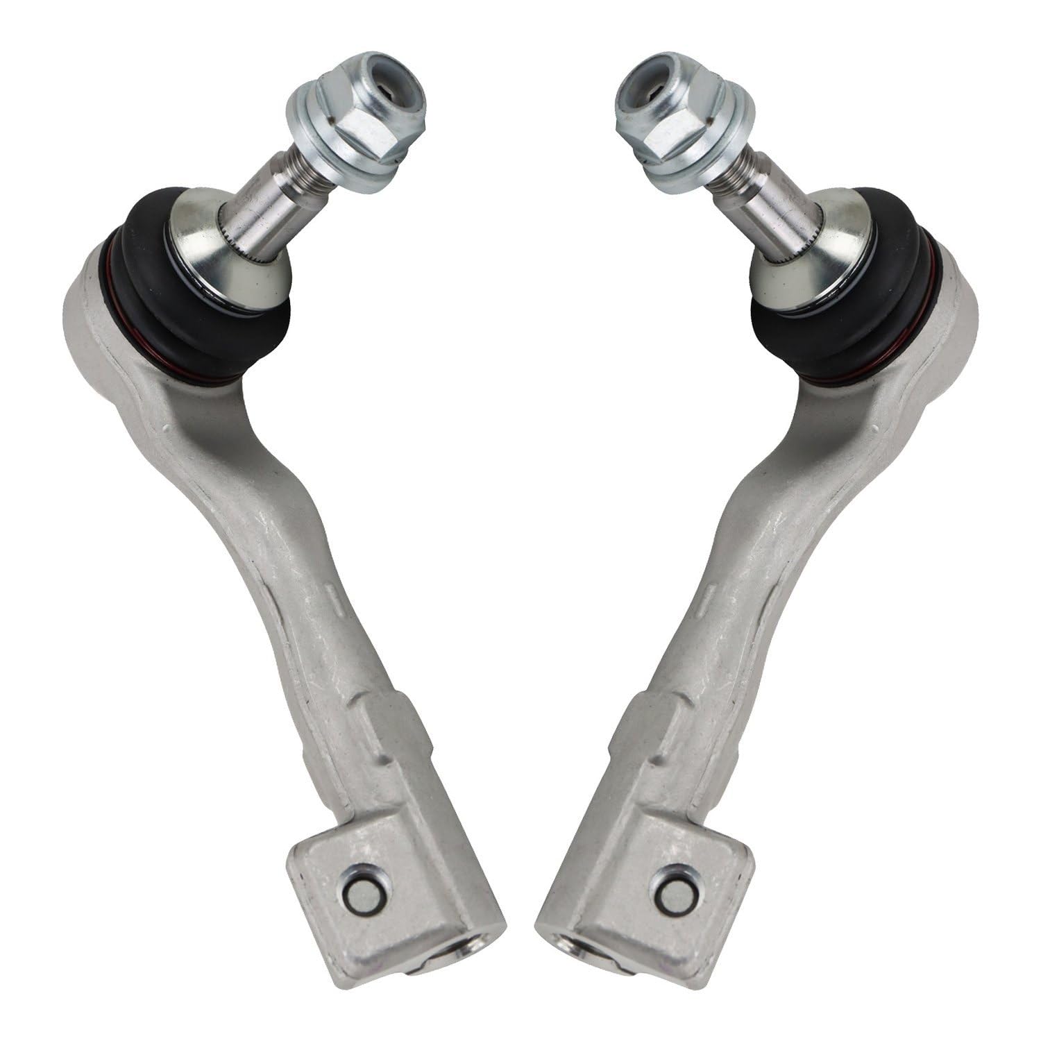 TRQ Front Outer Tie Rod Set Compatible with 2018-2023 BMW X3 2019-2023 X4