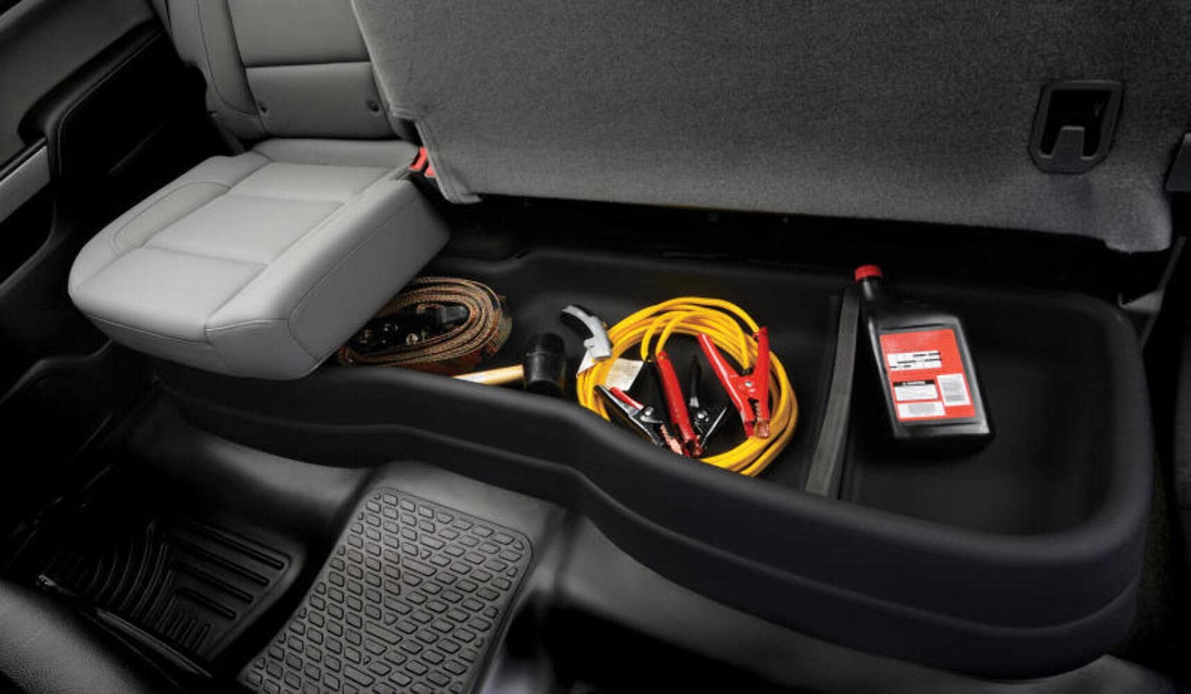 Husky Liners Gearbox - Under Seat Storage Box | Fits 2015-2024 F-150 (Includes 22-23 Lightning) W/Out Optional Fold Flat Stg Box