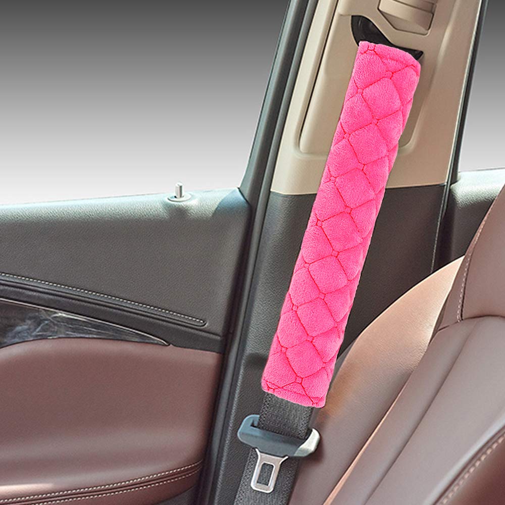 Surpassme Car Seat Belt Pads Cover, 2 Pack Seat Belt Shoulder Strap Covers Protector To Release Stress To Your Neck And Shoulder