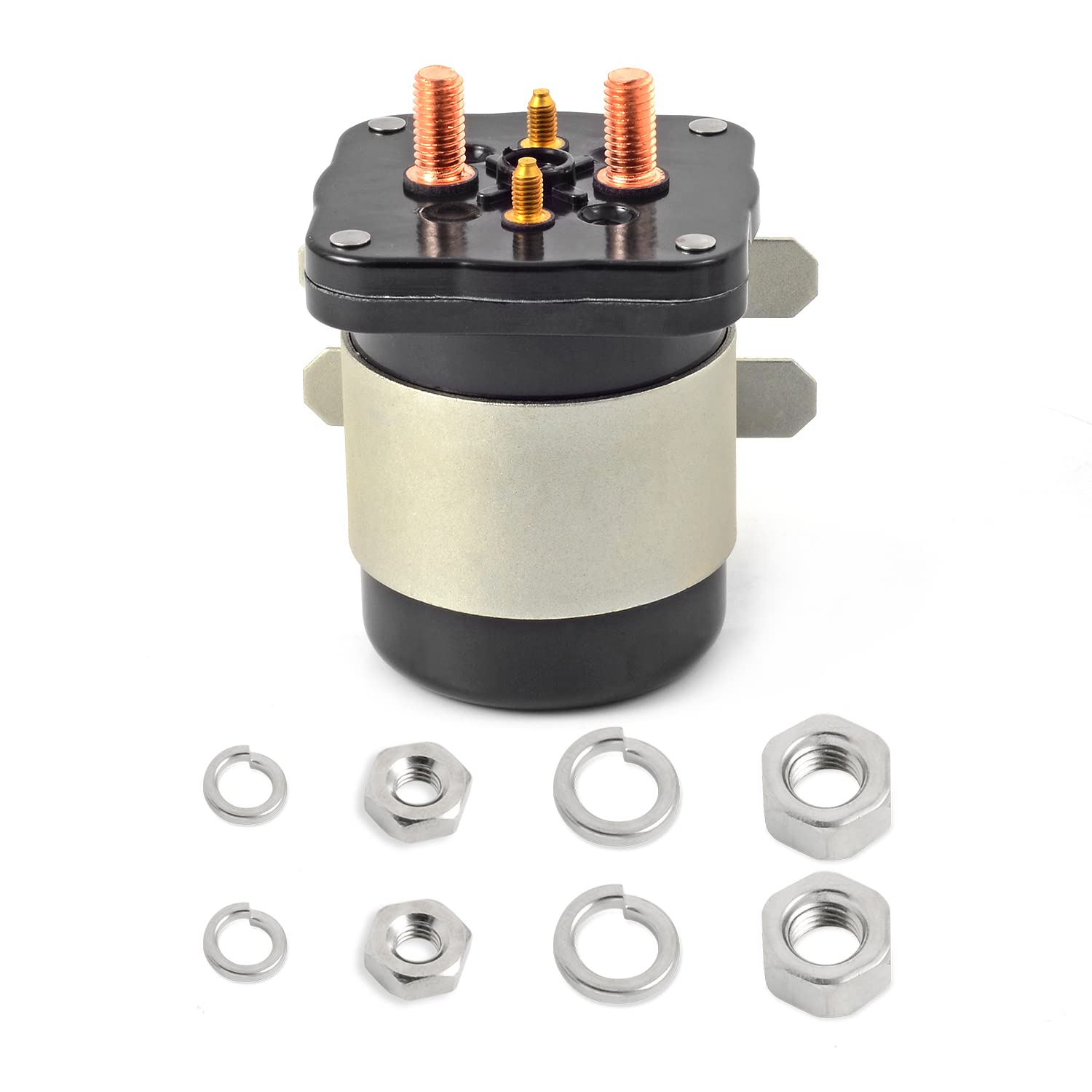 Moto1988 48 Volt 4 Terminal Starter Solenoid Relay For Yamaha 1996-2007 Golf Cart G19-E G22-E Ydre 1995-1998 Club Car Ds & Prece