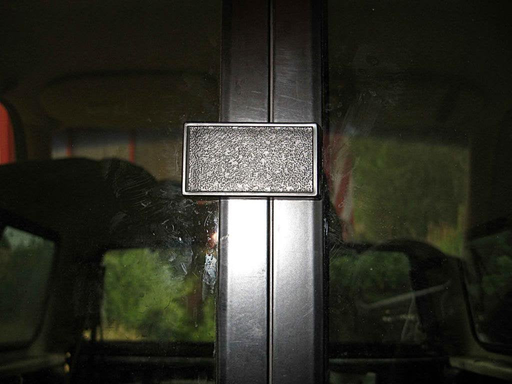 Truck-Tight RAM Truck Rear Sliding Window Latch - Black Plastic for 1994-2001 RAM 1500, 2500, 3500 Full Size Trucks