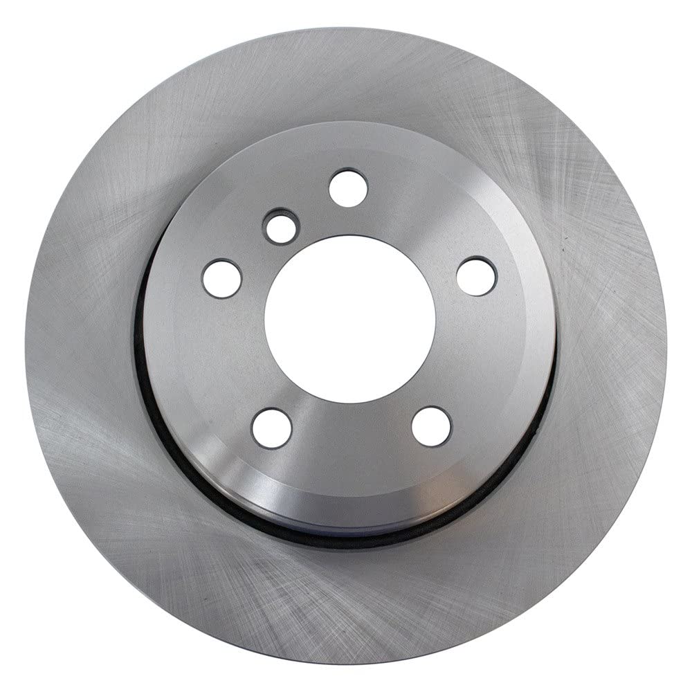 Trq Rear Brake Rotors Set Solid Compatible With 2004-2010 Bmw X3