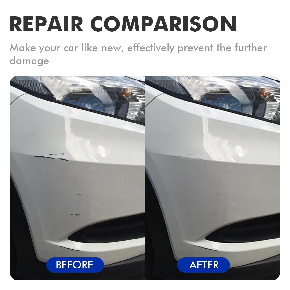XTryfun GBA/WA555 Black Touch Up Paint Compatible with Chevrolet, DIY Car Paint Scratch Repair, Quick & Easy Fix Automotive Scra