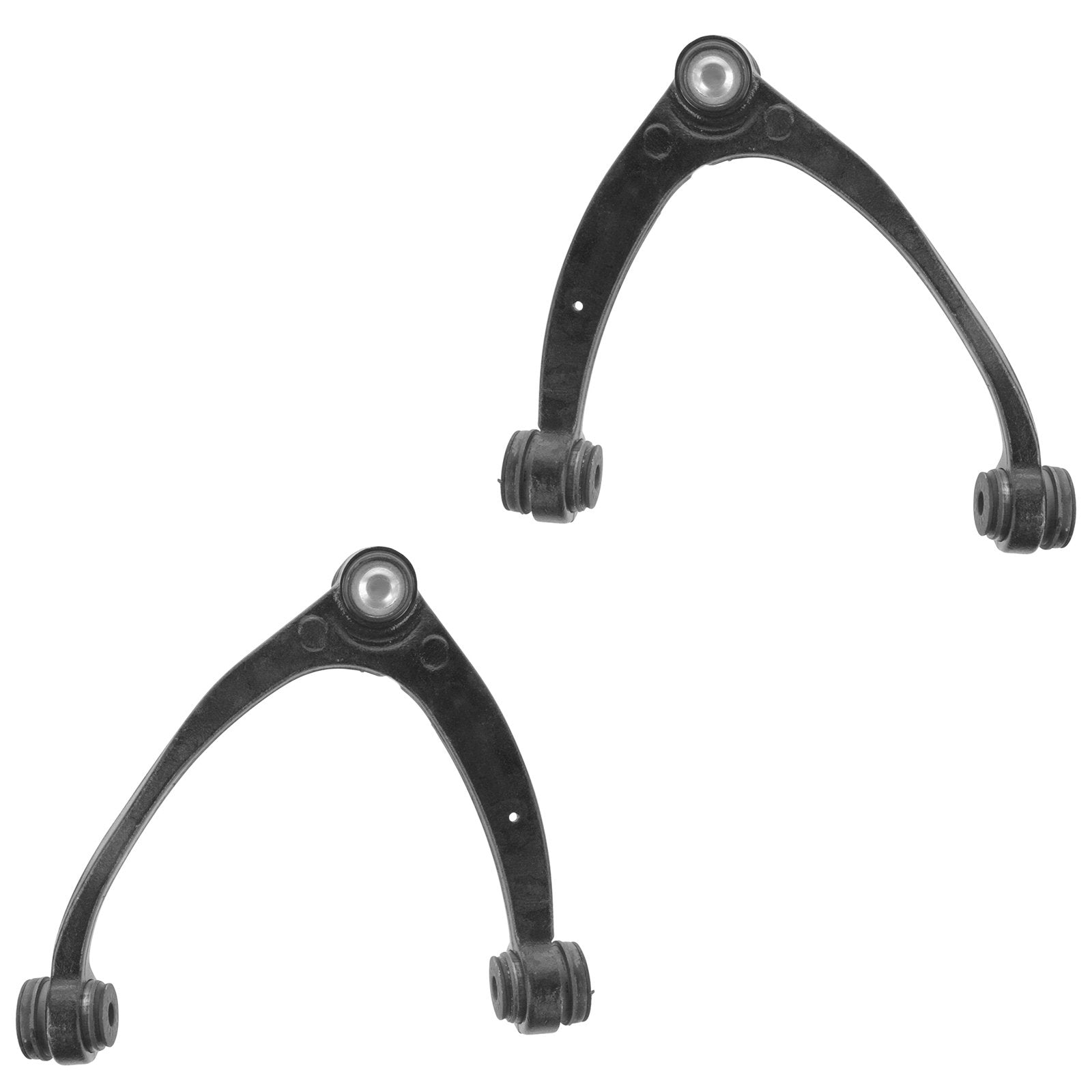 Trq Front Upper Control Arm With Ball Joint Set Compatible With 07-14 Cadillac 07-16 Chevrolet Gmc