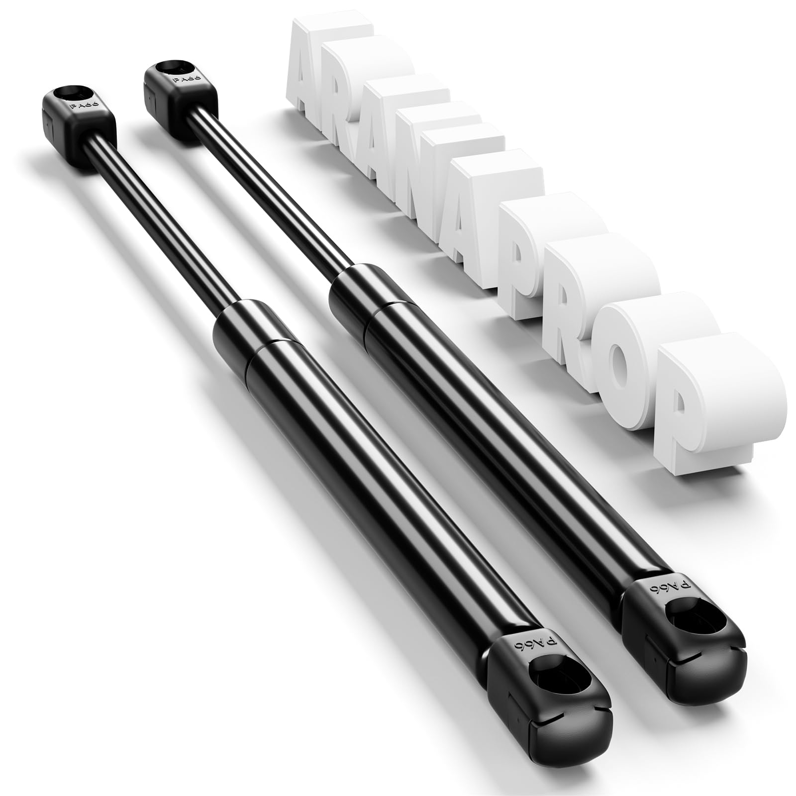 ARANA PROP 13 inch 30lb Gas Props, C16-04464 Gas Struts 13'' Gas Shock Lift-Support for Truck Pickup Tool Box Camper Shell Picku