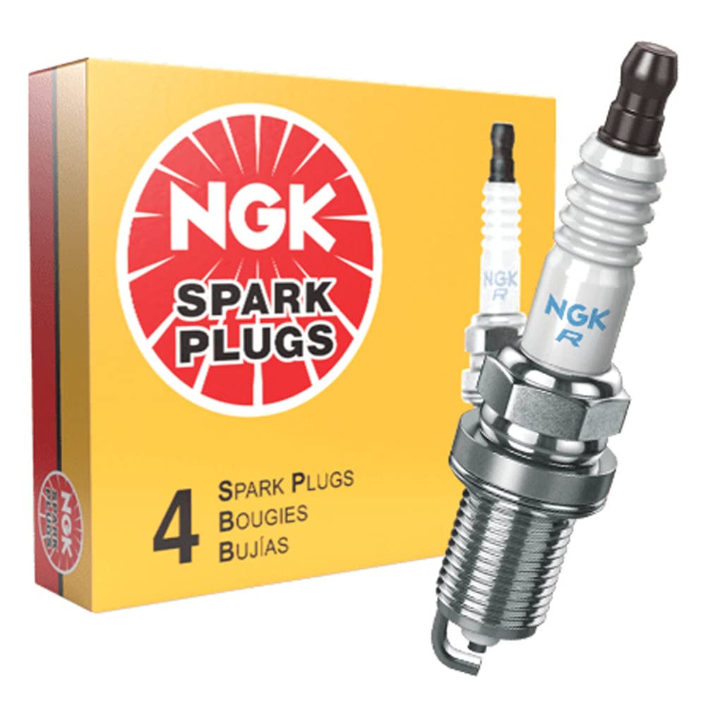 NGK 5122-4PK BR7ES Standard Spark Plug, Box of 4