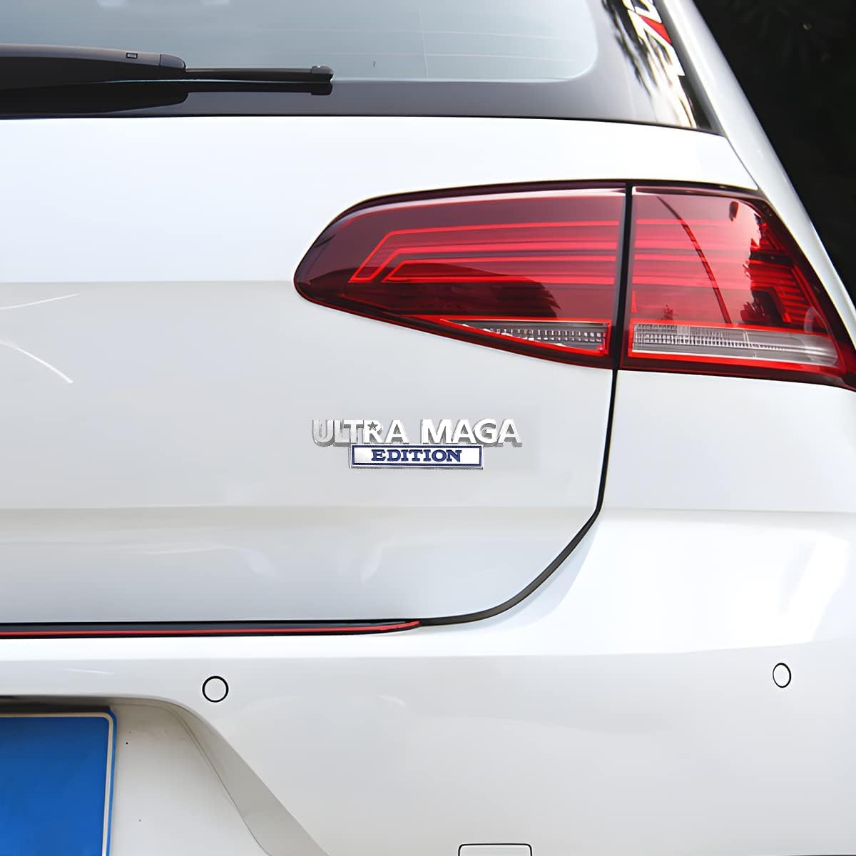 Aicel Ultra Maga Edition Emblems, 3D Raised Full Metal Car Decals, Classic Personality Labels Car Badges With Strong Adhesive, E