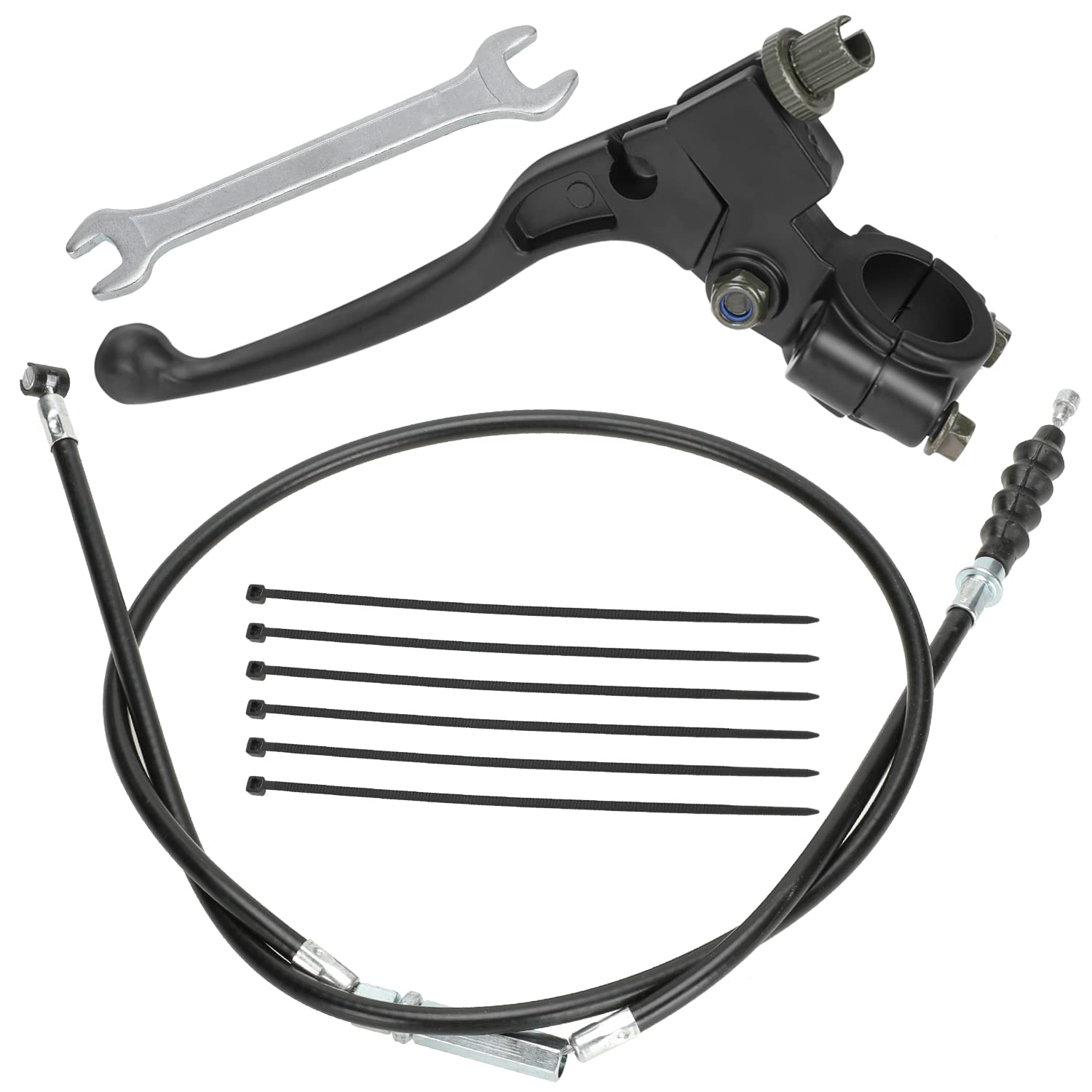 YOXUFA 7/8'' Left Clutch Lever Handle Cable for SSR 50cc 70cc 90cc 110cc 125cc 150cc Apollo RFZ DBX18 TaoTao DB17 DB27 Coolster 
