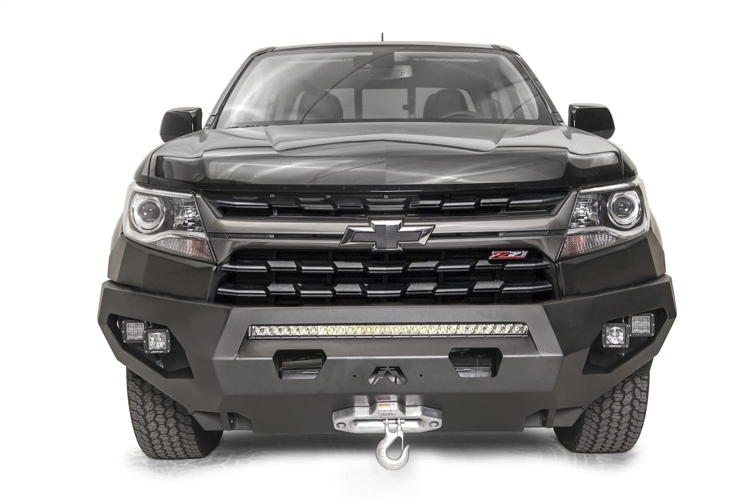 Fab Fours Inc. Cc21-X5151-1 Front Replacement Bumper Fits Chevrolet Colorado