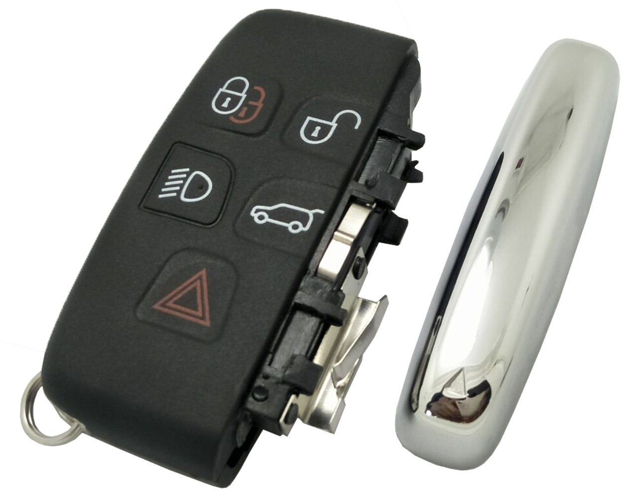 Smart Key Fob Shell Case Fit For Range Rover Land Rover Lr2 Lr4 Sport Velar Evoque Jaguar F-Type Xj Xf F-Pace Xe Smart Key