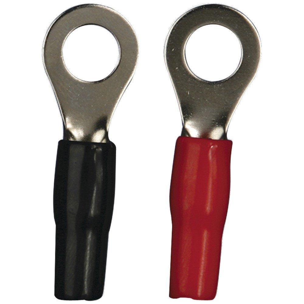 Install Bay IB1GNRT-50 1 - 0 Gauge Nickel Ring Terminals, 50-Pack